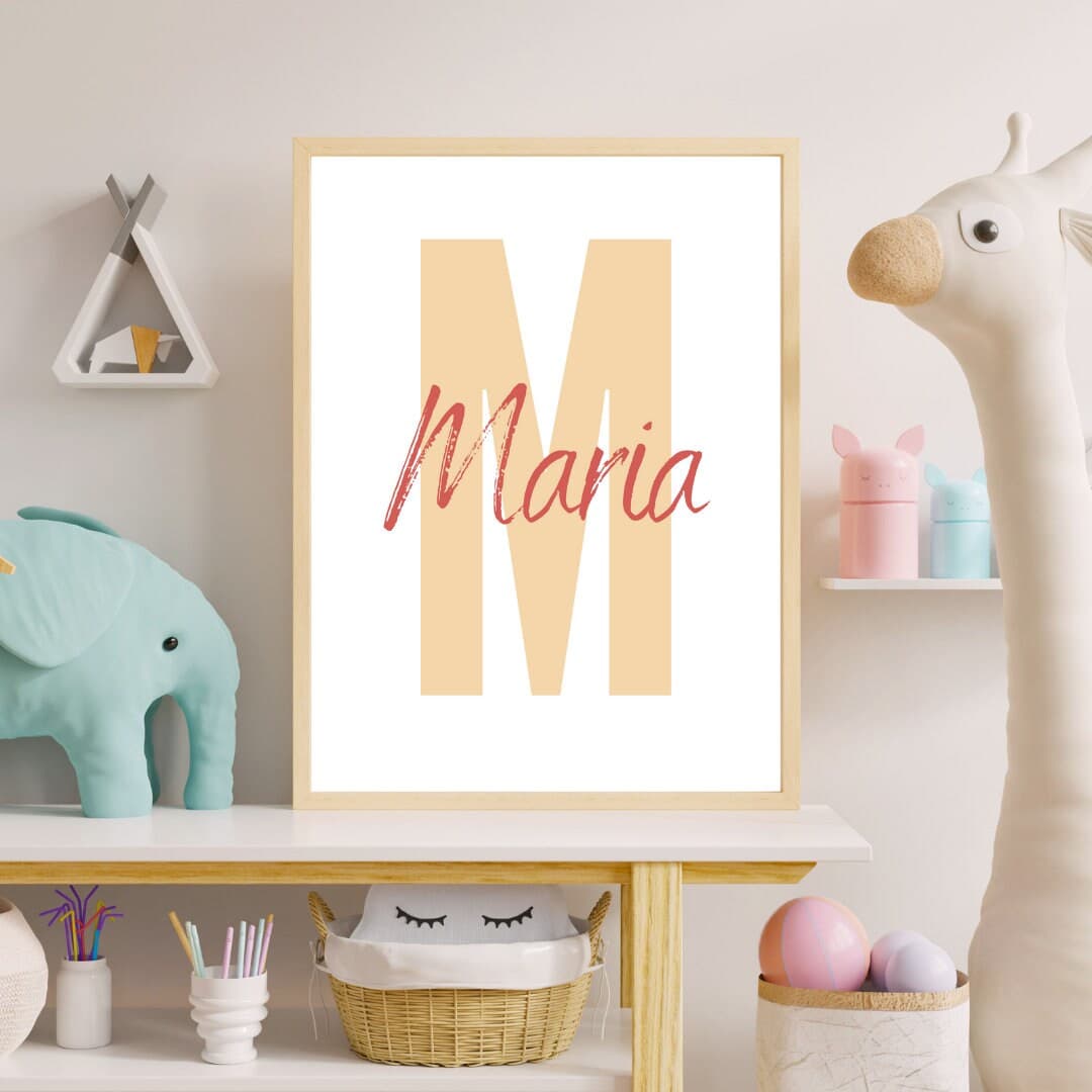 Personalized Butterfly & Flower Nursery - Flower and Butterfly Babygirl Room Decor - Butterfly Digital Print - Name Sign Babygirl Nursery - image 4