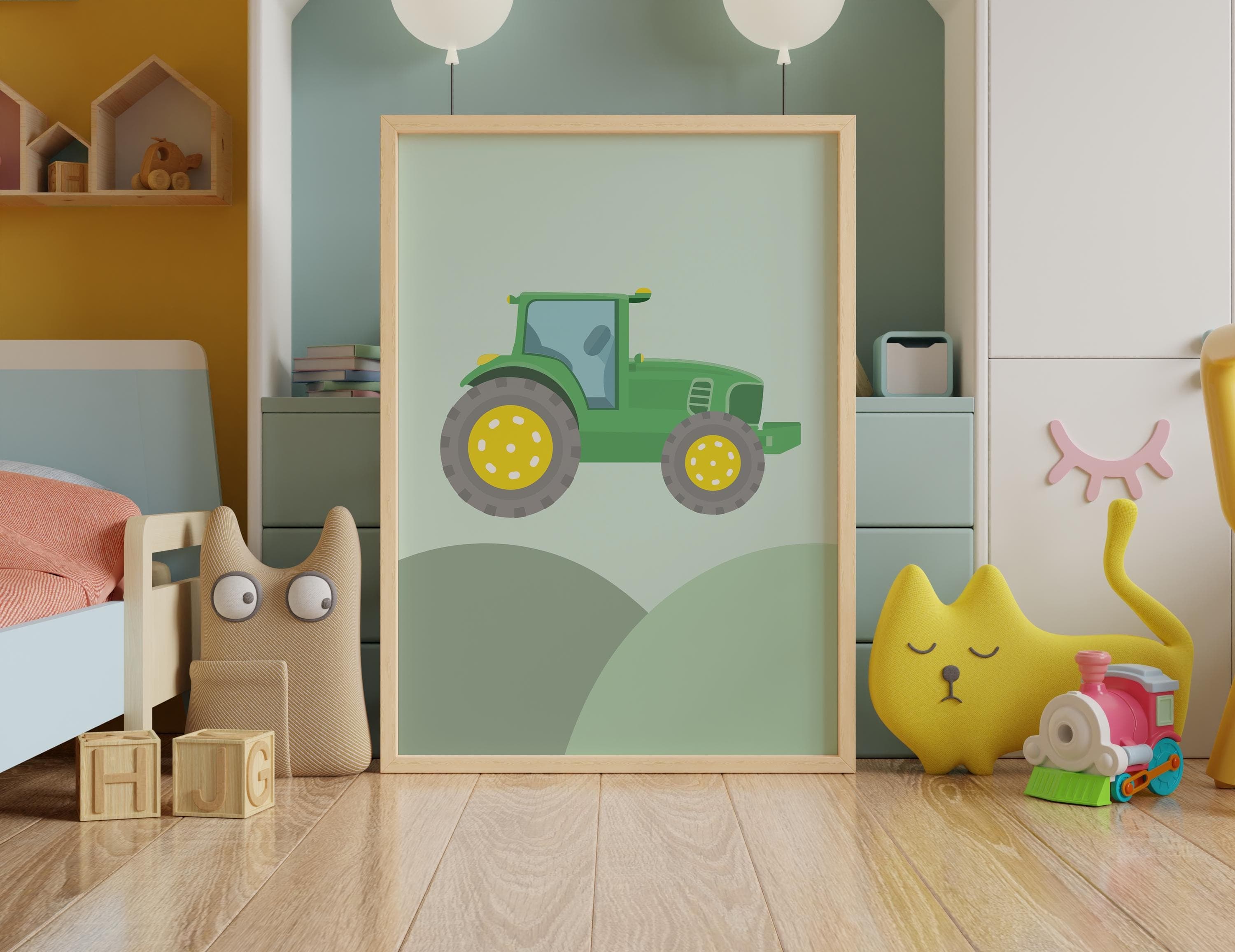 Off-road adventure themed printable wall set