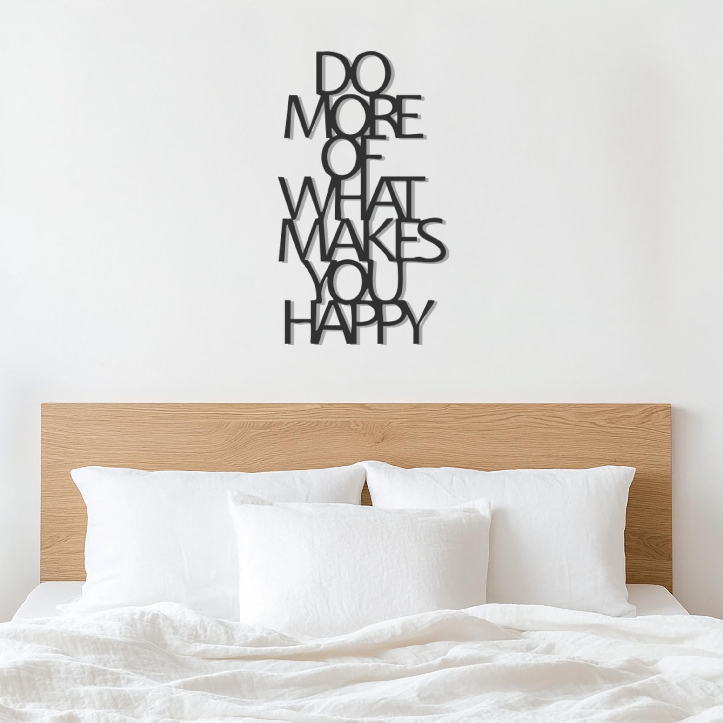 Motivational Metal Wall Art, Inspirational Quote Sign, Large Typography Decor, Modern Home & Office Wall Art, Positive Words Wall Sign - image 5