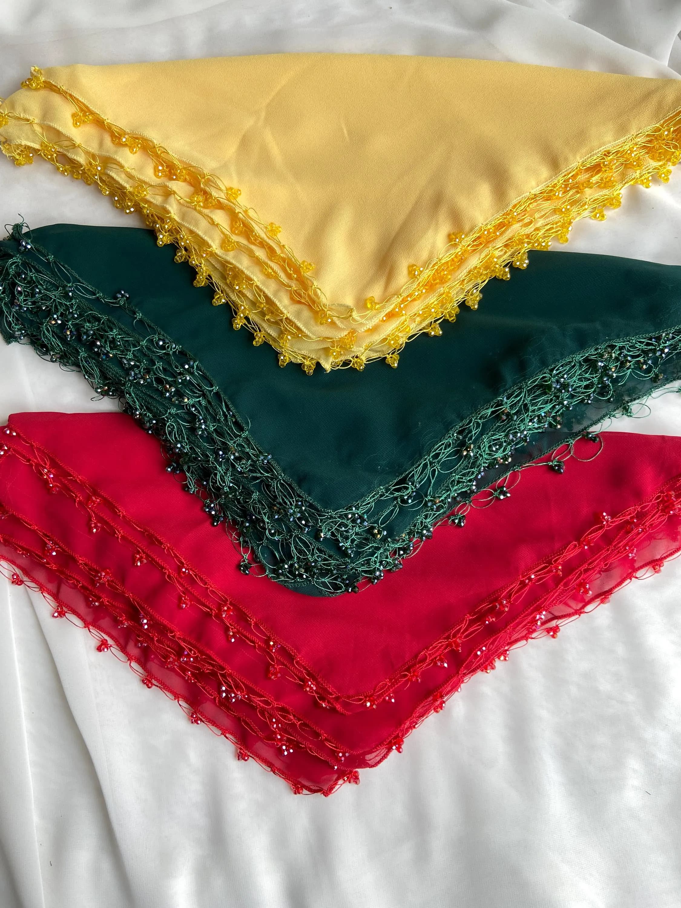 Crystal Stone Handkerchief - Taschentuch -Halay Mendili - Bridesmaid Favor -  not personalized.