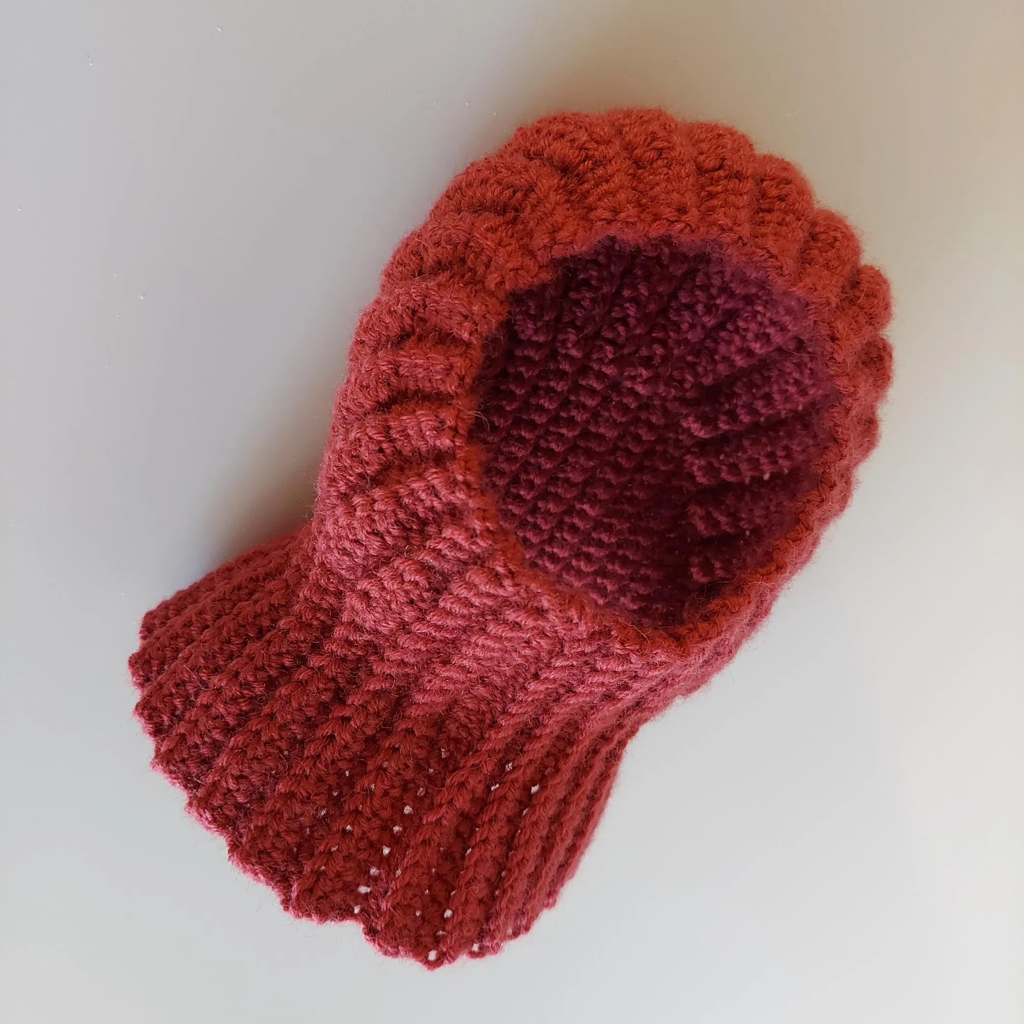 Adjustable crochet pattern for Small and Medium dogs cozy accessory - Hooded Snood Balaclava Hat that will keep your pet ears and neck warm and protected from wind and cold.