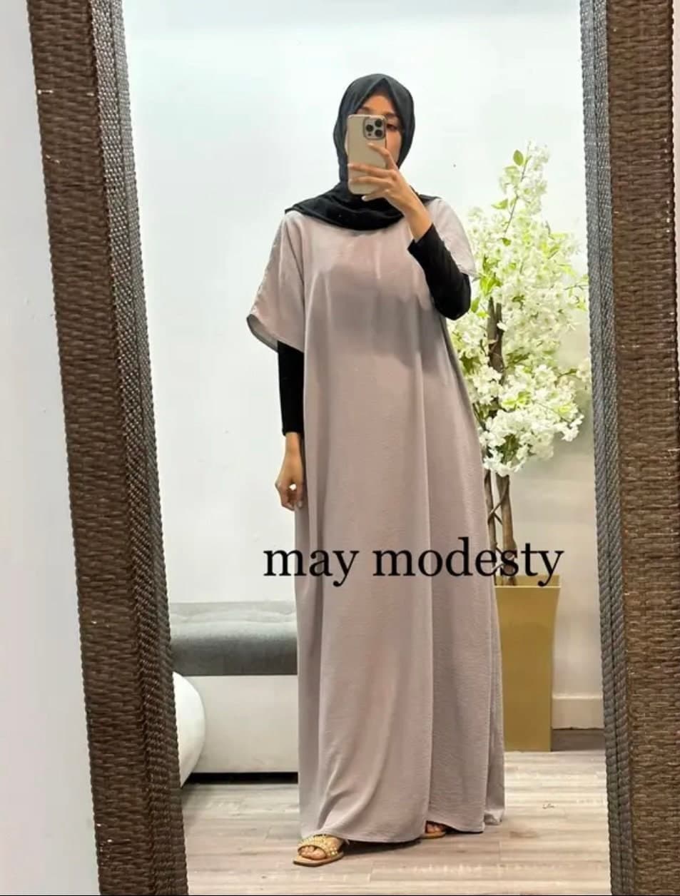 slip dress for any open abaya you can use(50---58)size available - image 3