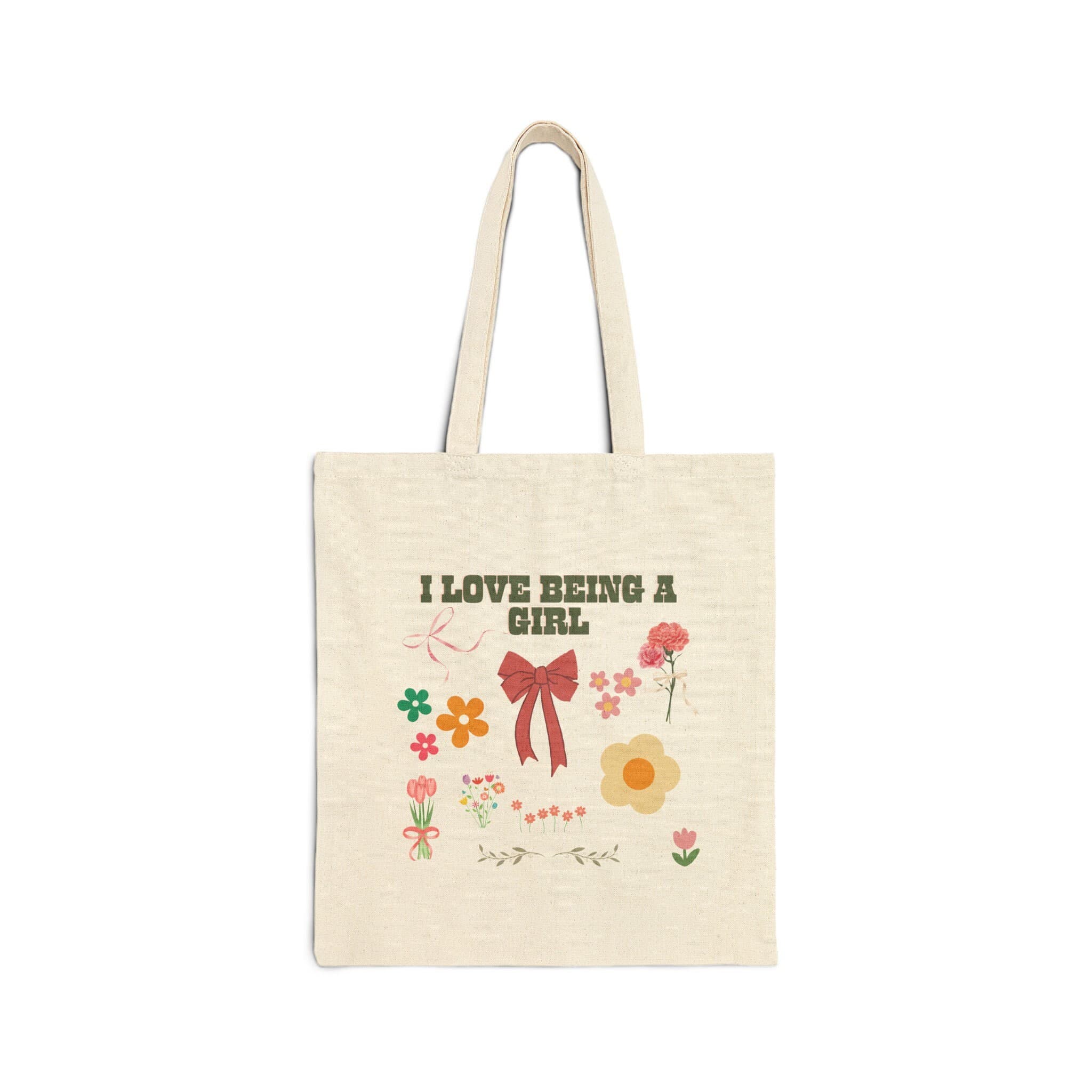 Wildflower Tote Bag Gift Vintage Flower Tote for Friend Floral Tote Wild Flowers Bag Gift For Women Flower Tote Ladies Tote Best Friend Gift image 1