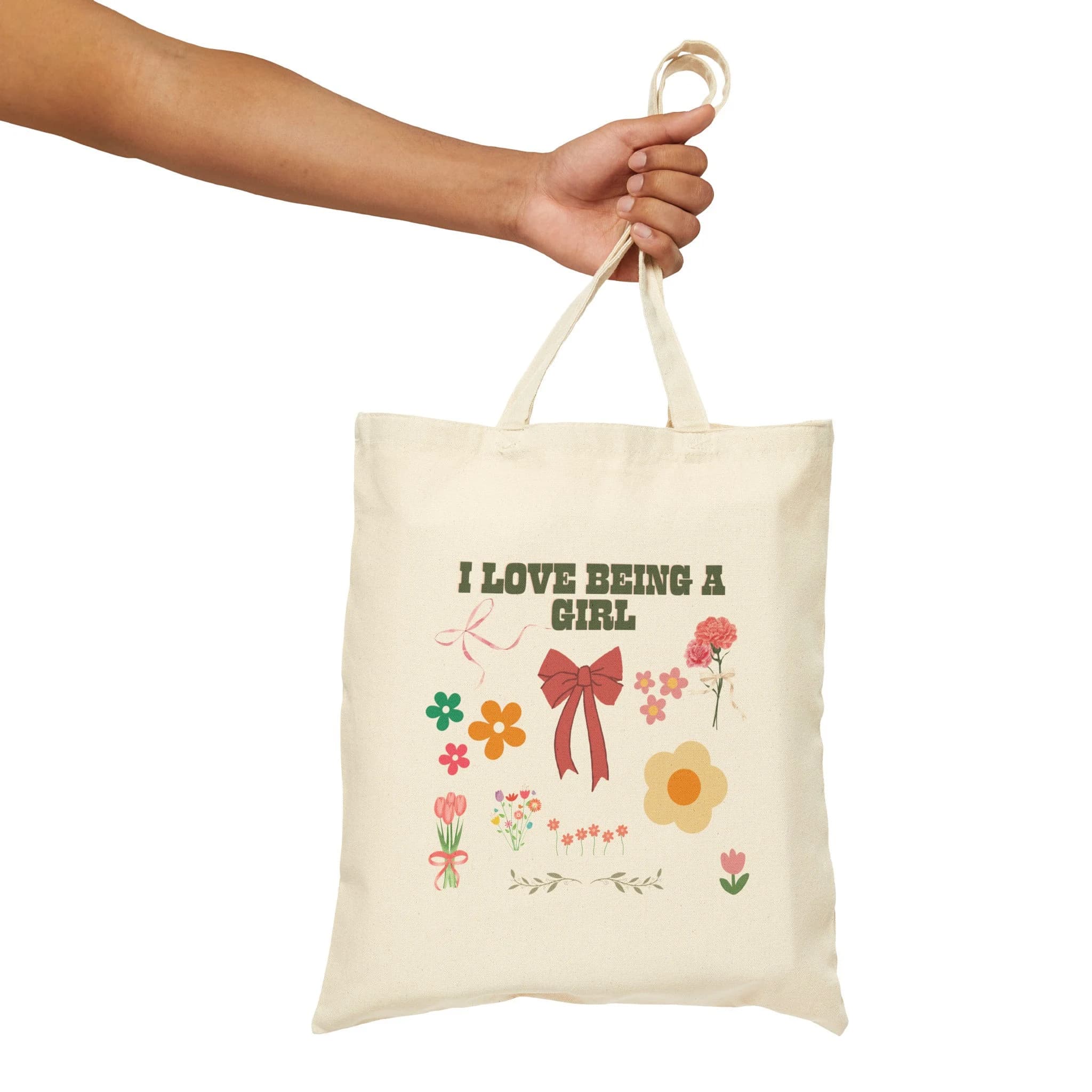 Wildflower Tote Bag Gift Vintage Flower Tote for Friend Floral Tote Wild Flowers Bag Gift For Women Flower Tote Ladies Tote Best Friend Gift image 3