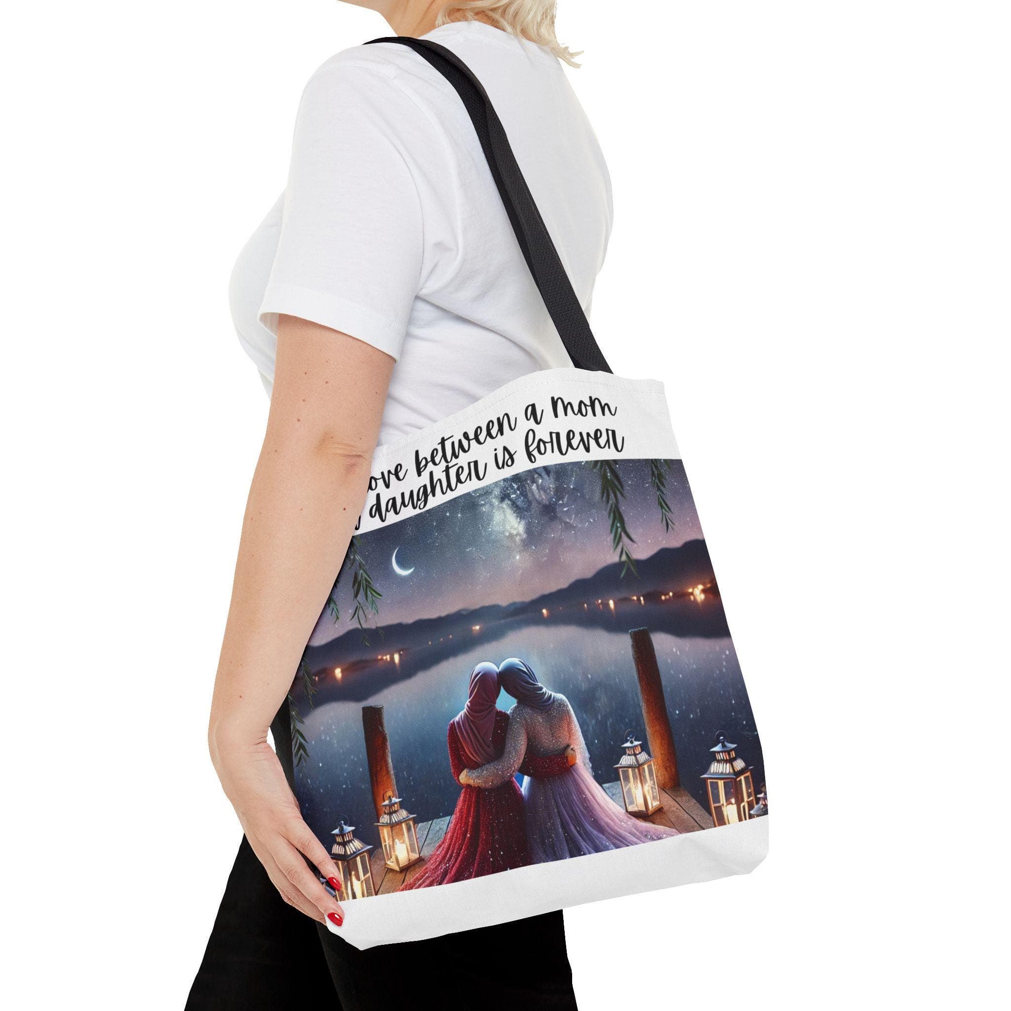 Muslim Arab Mom Tote Bag Gift for Hijabi Mothers Day Gift for Arab Mother Tote Bag for Middle Eastern Mom Gift Muslim Mom Daughter Gift - image 4