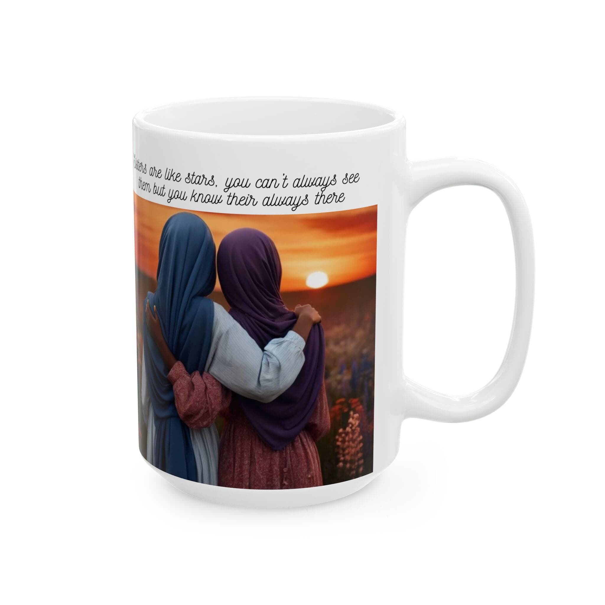 African American Sisters coffee mug Black Muslim women cup Gift for African American Muslim Sisters  Present for Black Muslim Sisters cup - image 4