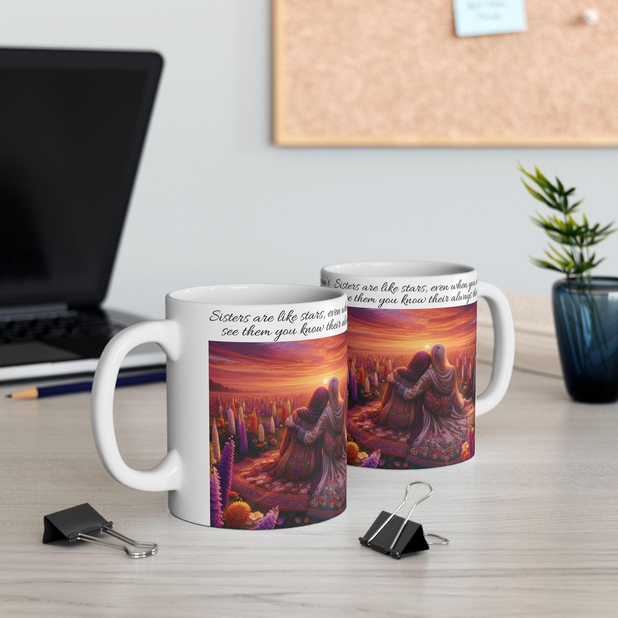 Desi Sisters coffee mug South Asian Muslim women coffee mug Gift for Desi Muslim Sisters Eid Gift for South Asian Muslim Sisters cofee mug