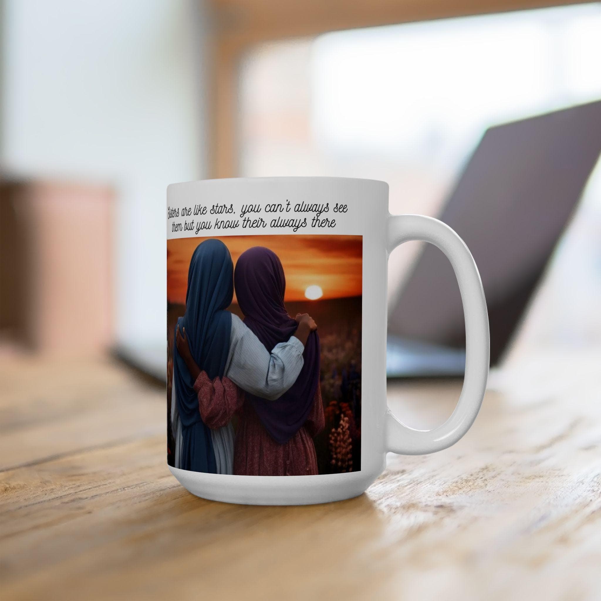 African American Sisters coffee mug Black Muslim women cup Gift for African American Muslim Sisters  Present for Black Muslim Sisters cup - image 3