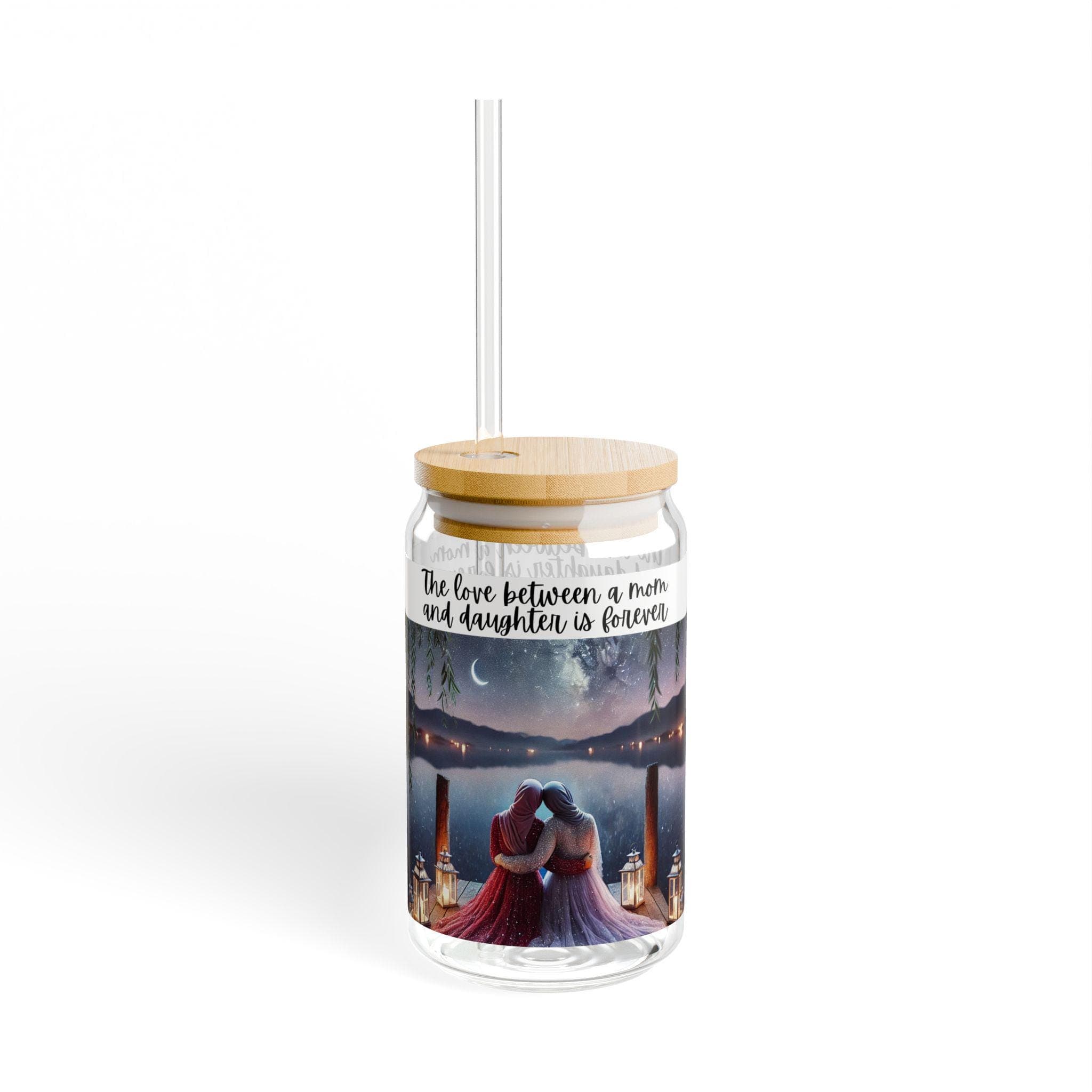 Muslim Arab Mom and Daughter Present Gift for Hijabi Mothers Day Present for Arab Mother Eid Present for Muslim Mother Daughter to go cup - image 4