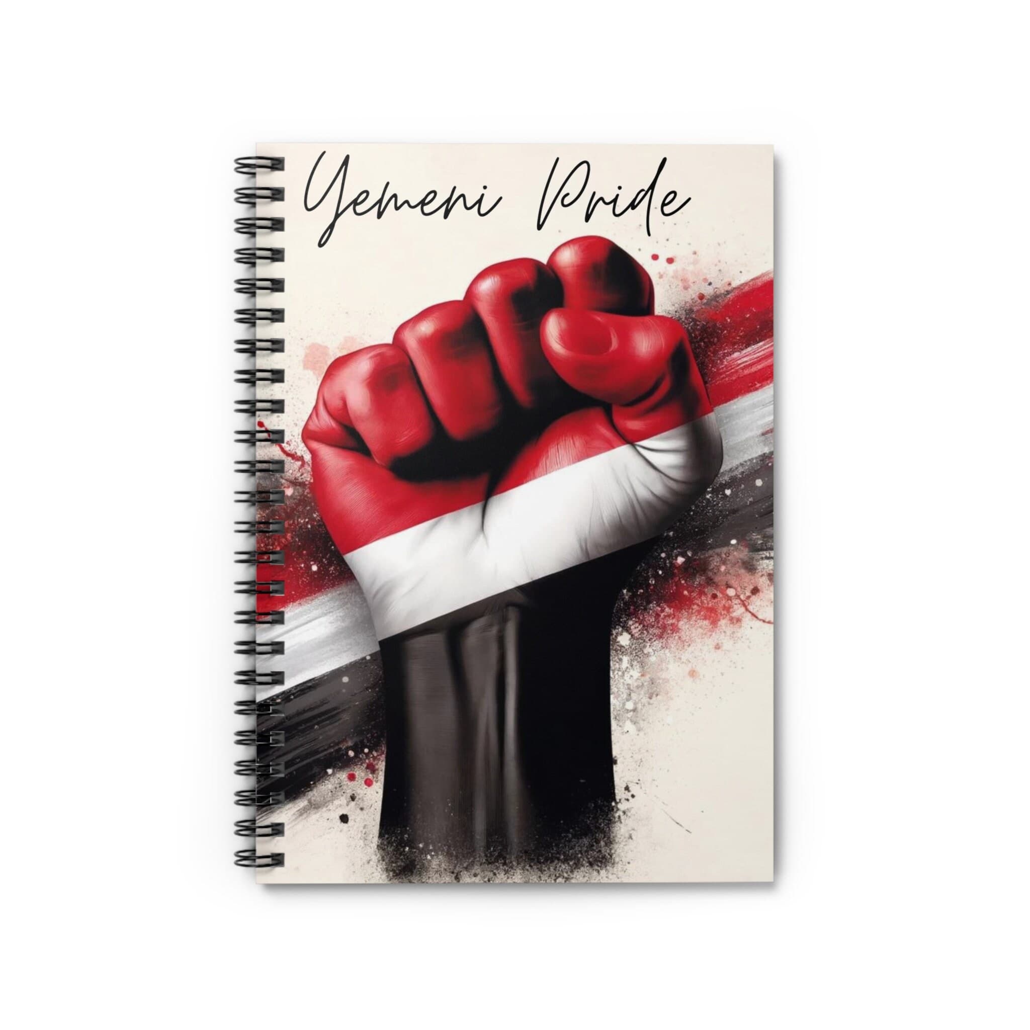 Yemeni Pride Journal Yemen Flag Notebook Yemeni Heritage Gift Yemeni Culture Journal Eid Gift for Yemeni Friends Yemeni Pride Present