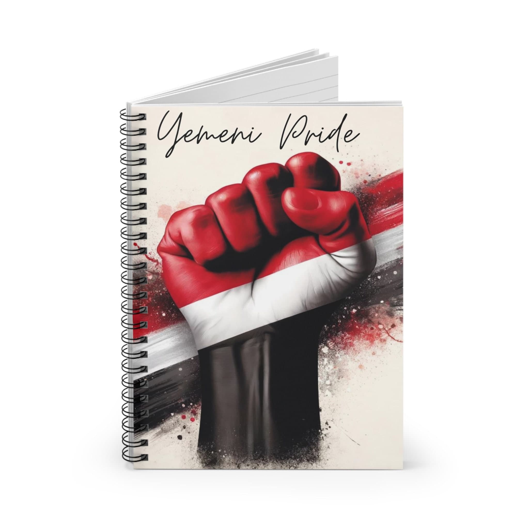 Yemeni Pride Journal Yemen Flag Notebook Yemeni Heritage Gift Yemeni Culture Journal Eid Gift for Yemeni Friends Yemeni Pride Present - image 3