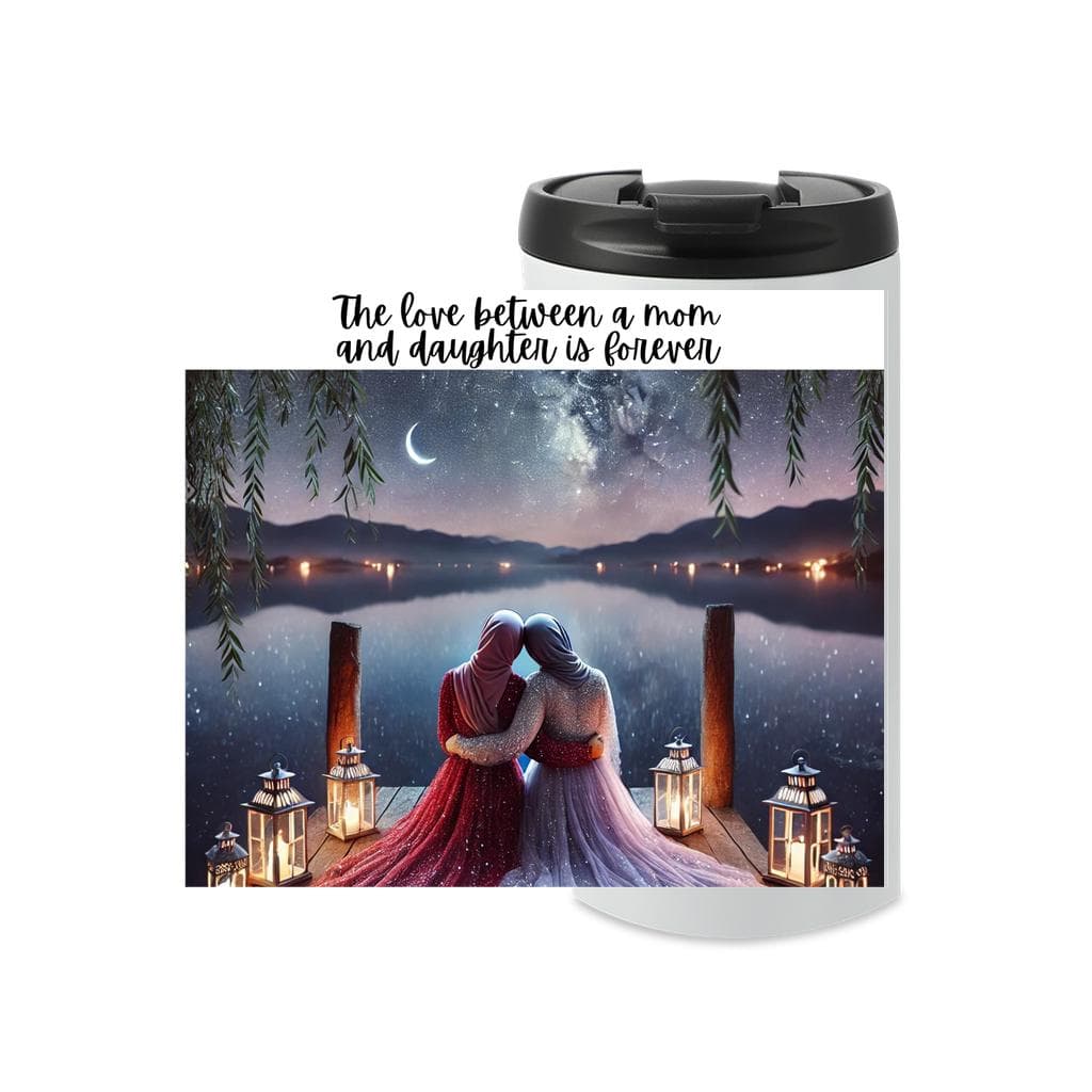 Muslim Arab Mom and Daughter Tumbler Gift for Hijabi Mothers Day Present for Arab Mom Eid Present for Muslim Mother Daughter Tumbler