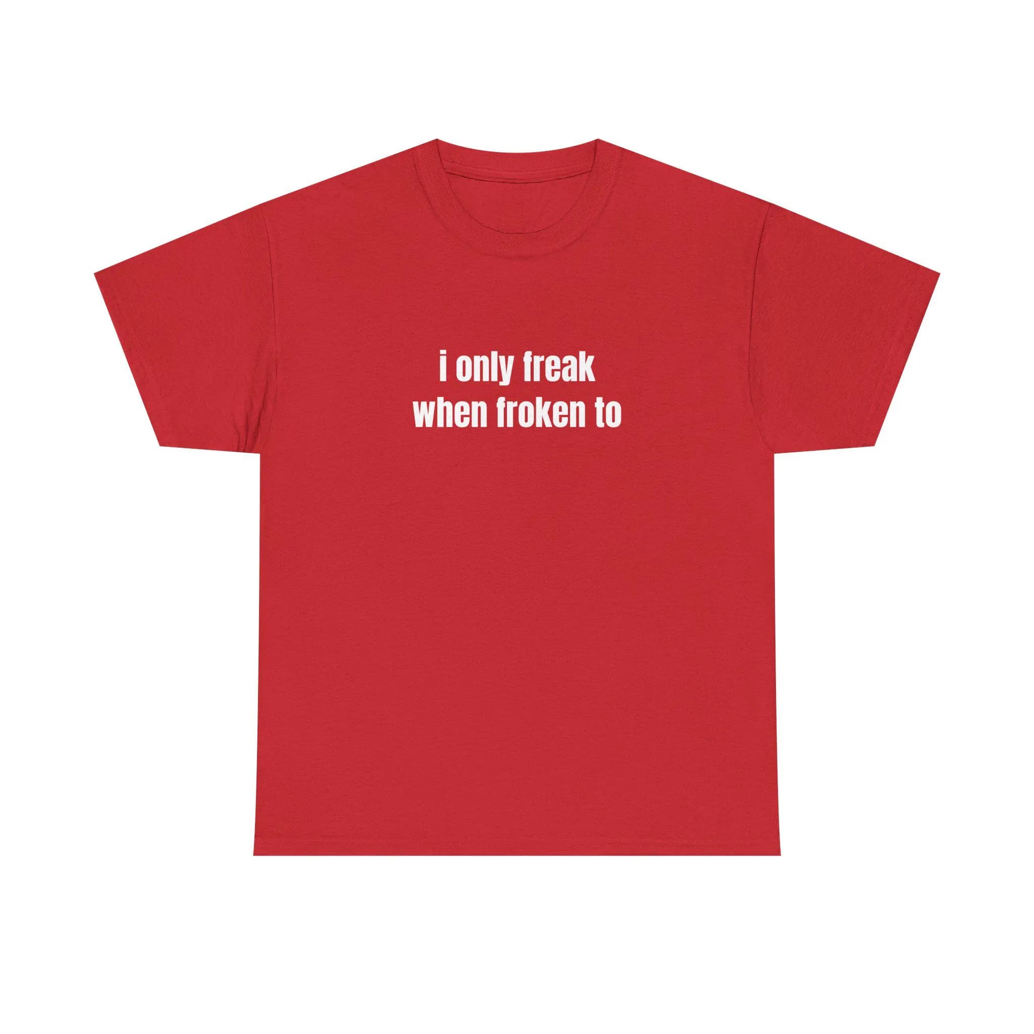 Freak T-Shirt Cursed, Funny Graphic Shirt, Funny Shirt, Graphic Tee, Slogan Shirt, Funny Tee, Unisex Shirt - image 5