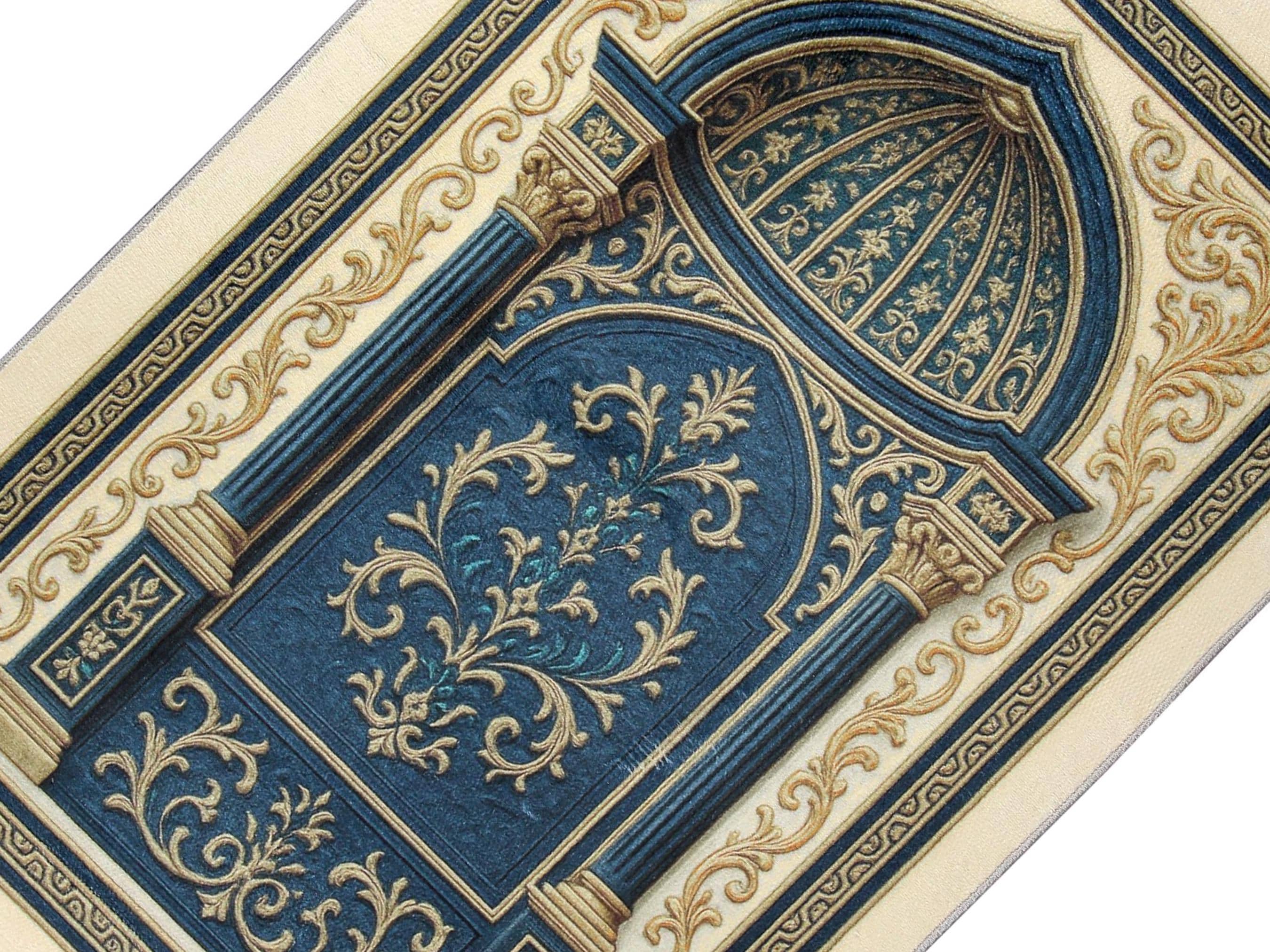 Prayer Mat Blue Mihrab Prayer Rug Soft Silky Islamic Muslim Gift Gebetsteppich Janamaz Rugs - image 4