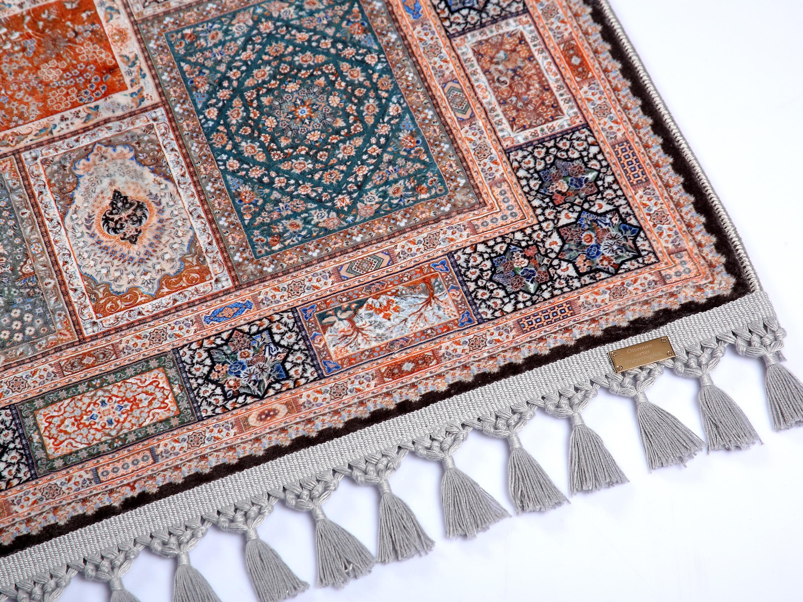 Prayer Mat Patchwork Soft Silky Turkish Prayer Rug Gift Rugs - image 5