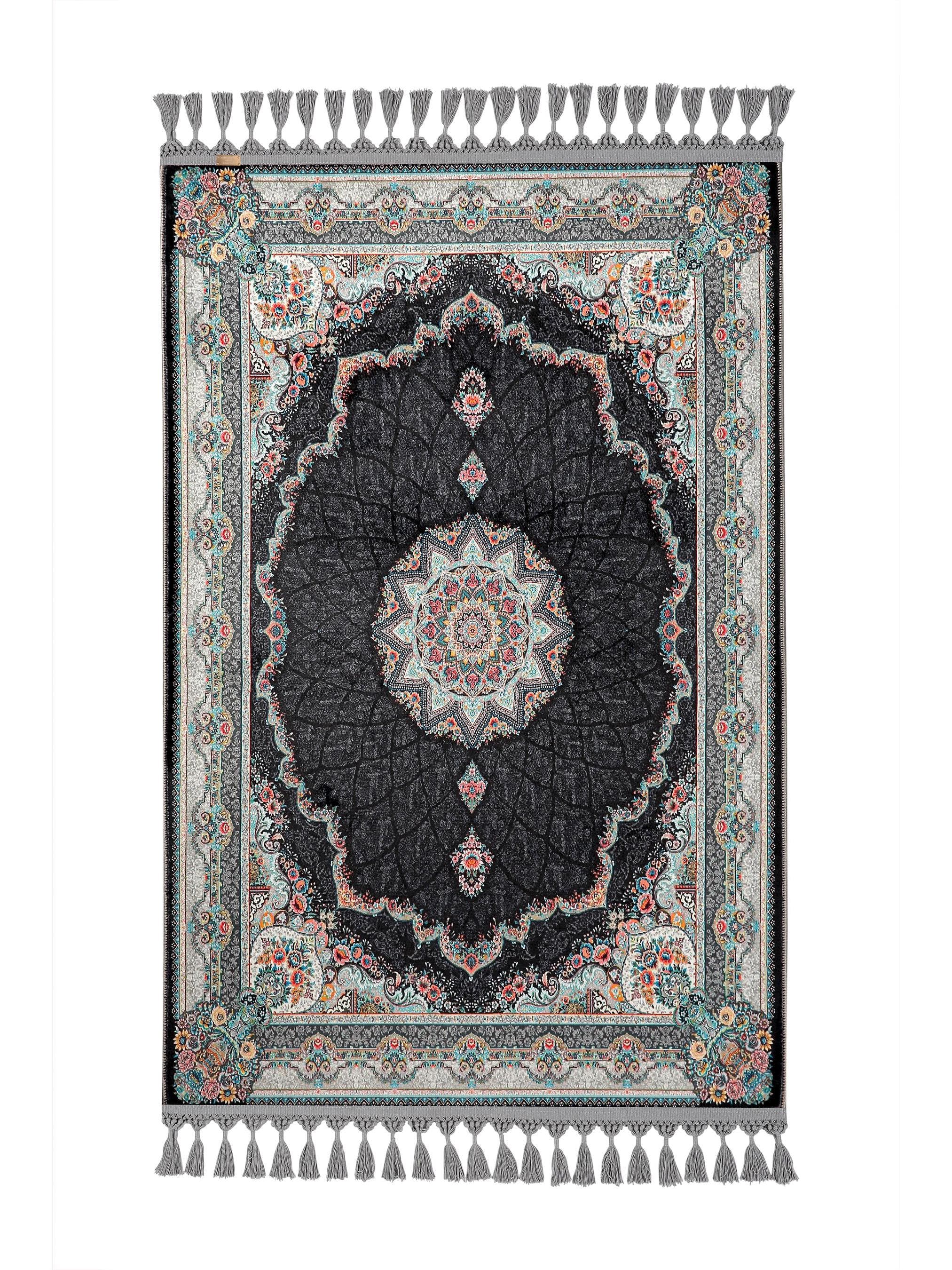 Prayer Mat | Luxury Turkish Bamboo Silk Touch | Personalized Prayer Rug | Islamic Gift