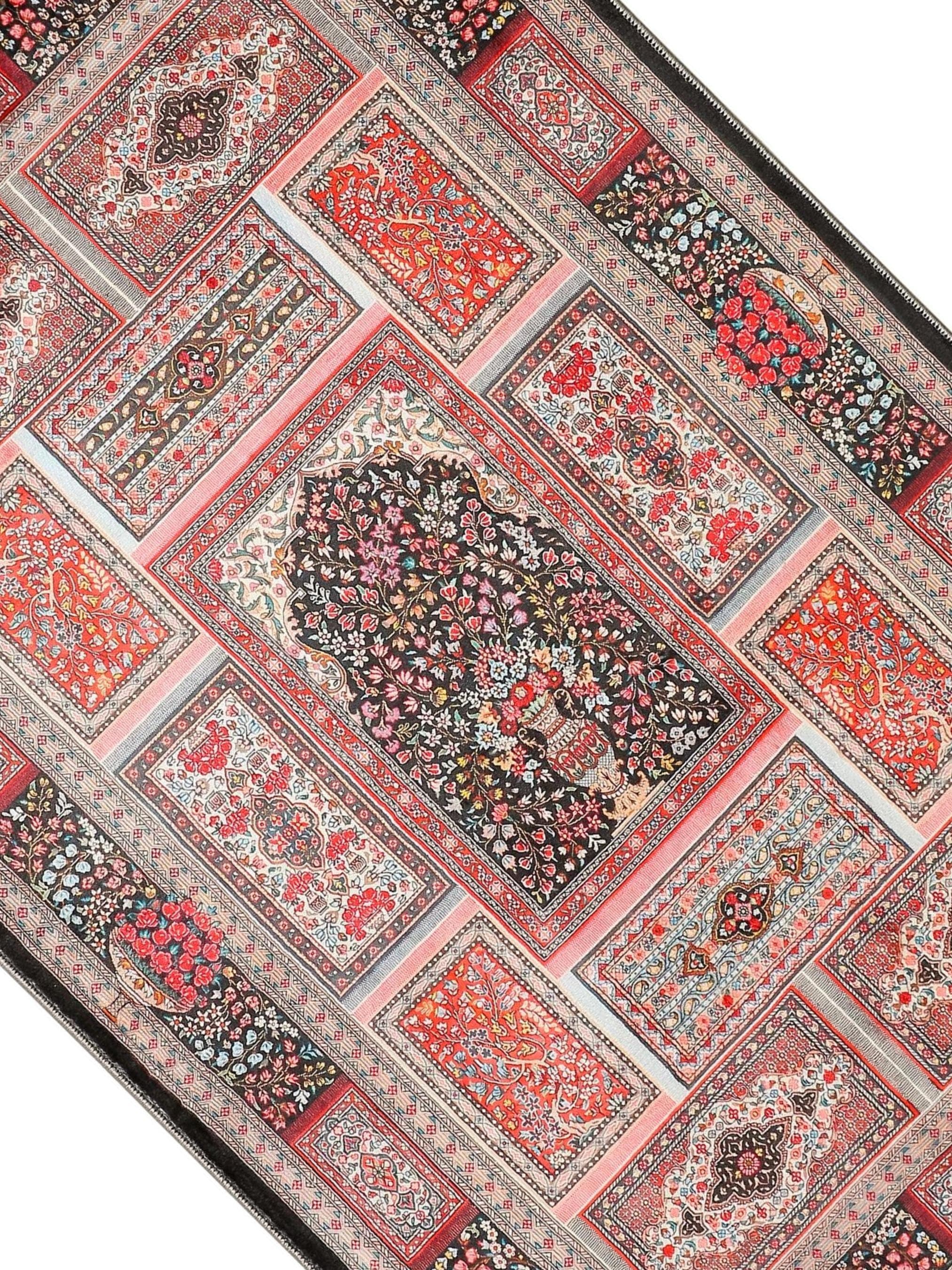 Prayer Mat & Patchwork Prayer Rug: Soft Silky Personalized Muslim Gift Custom Islam - image 5