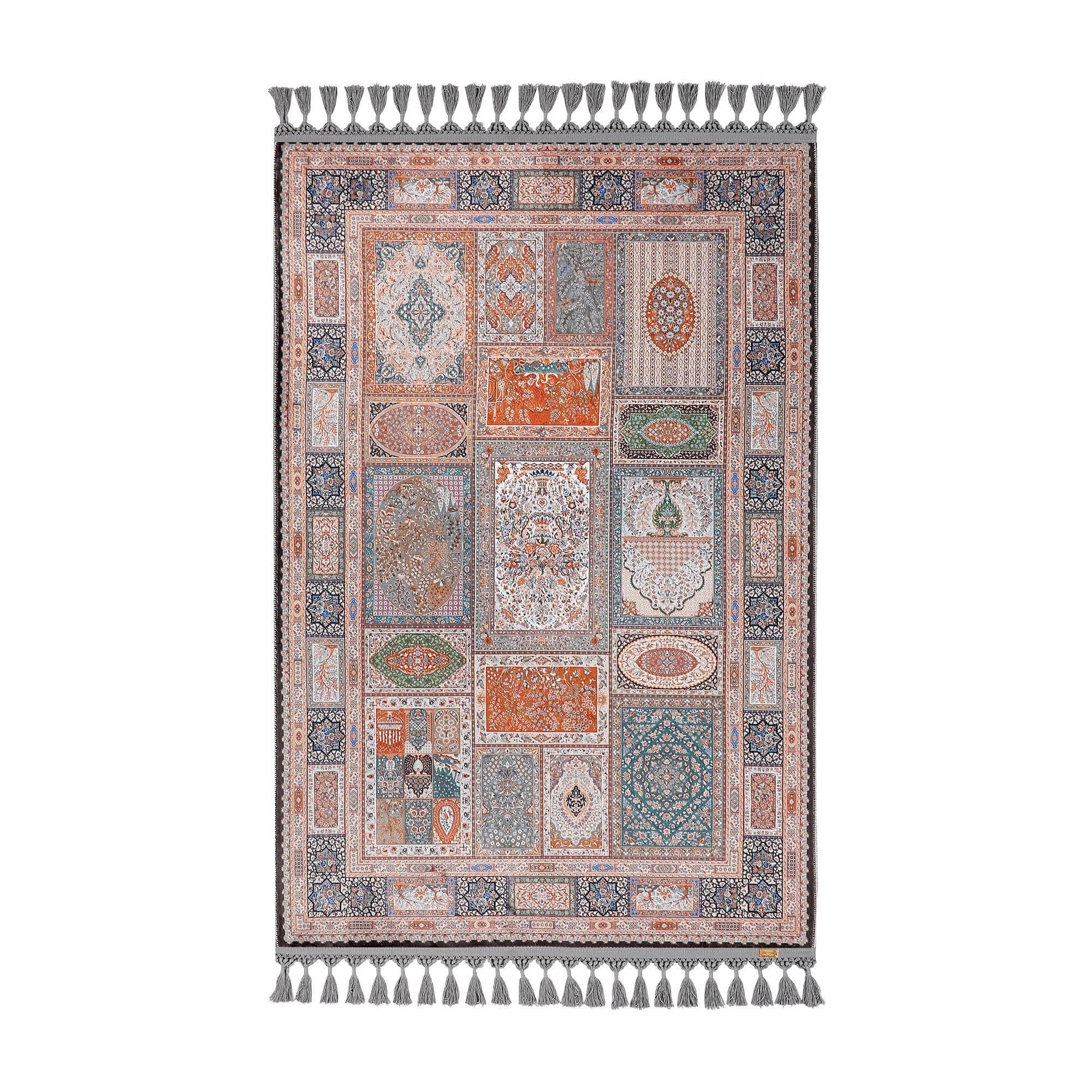 Prayer Mat Patchwork Soft Silky Turkish Prayer Rug Gift Rugs