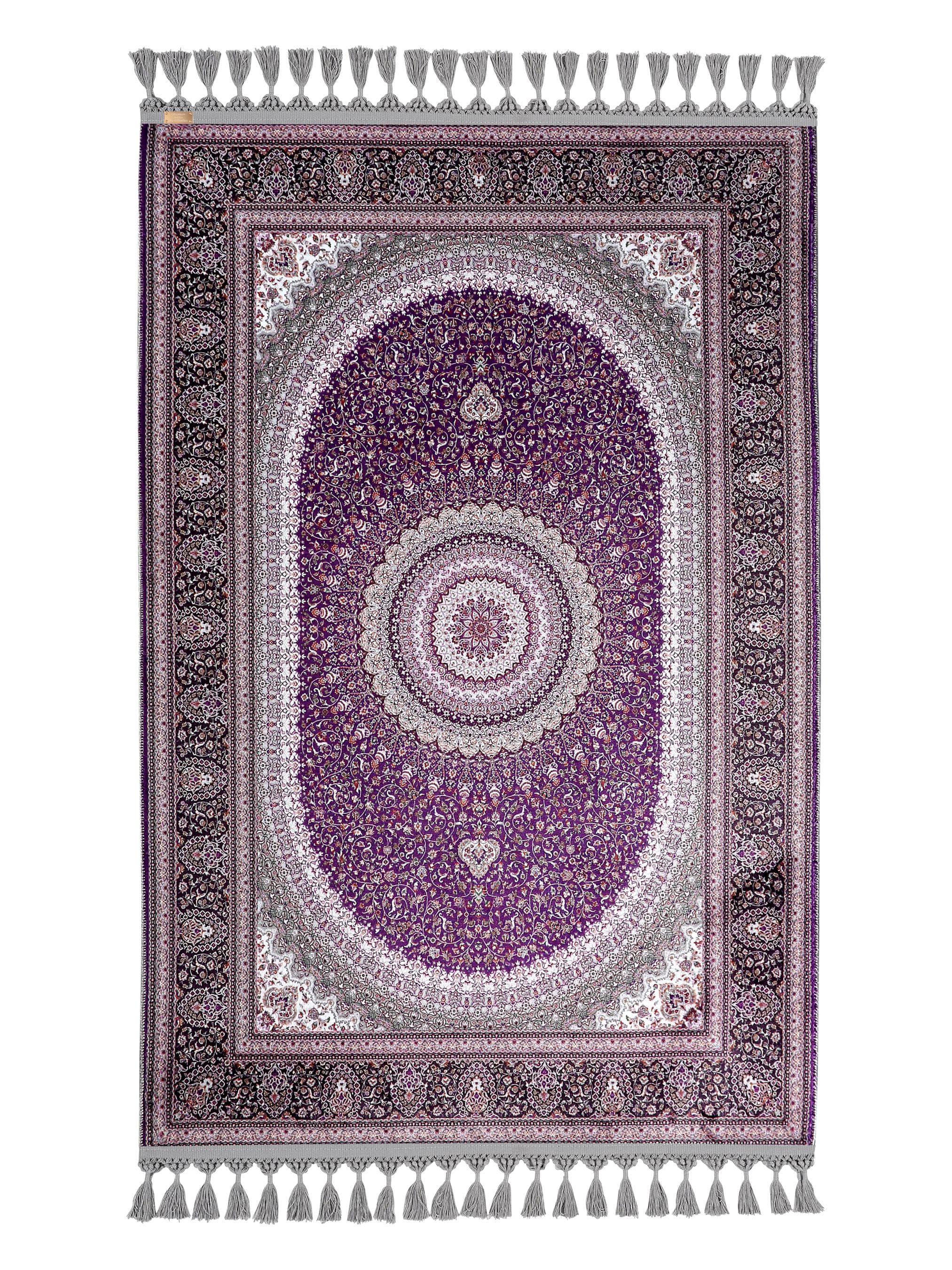 Prayer Mat Purple Prayer Rug Turkish Soft Silky Islamic Muslim Gift Gebetsteppich Janamaz Sajadah