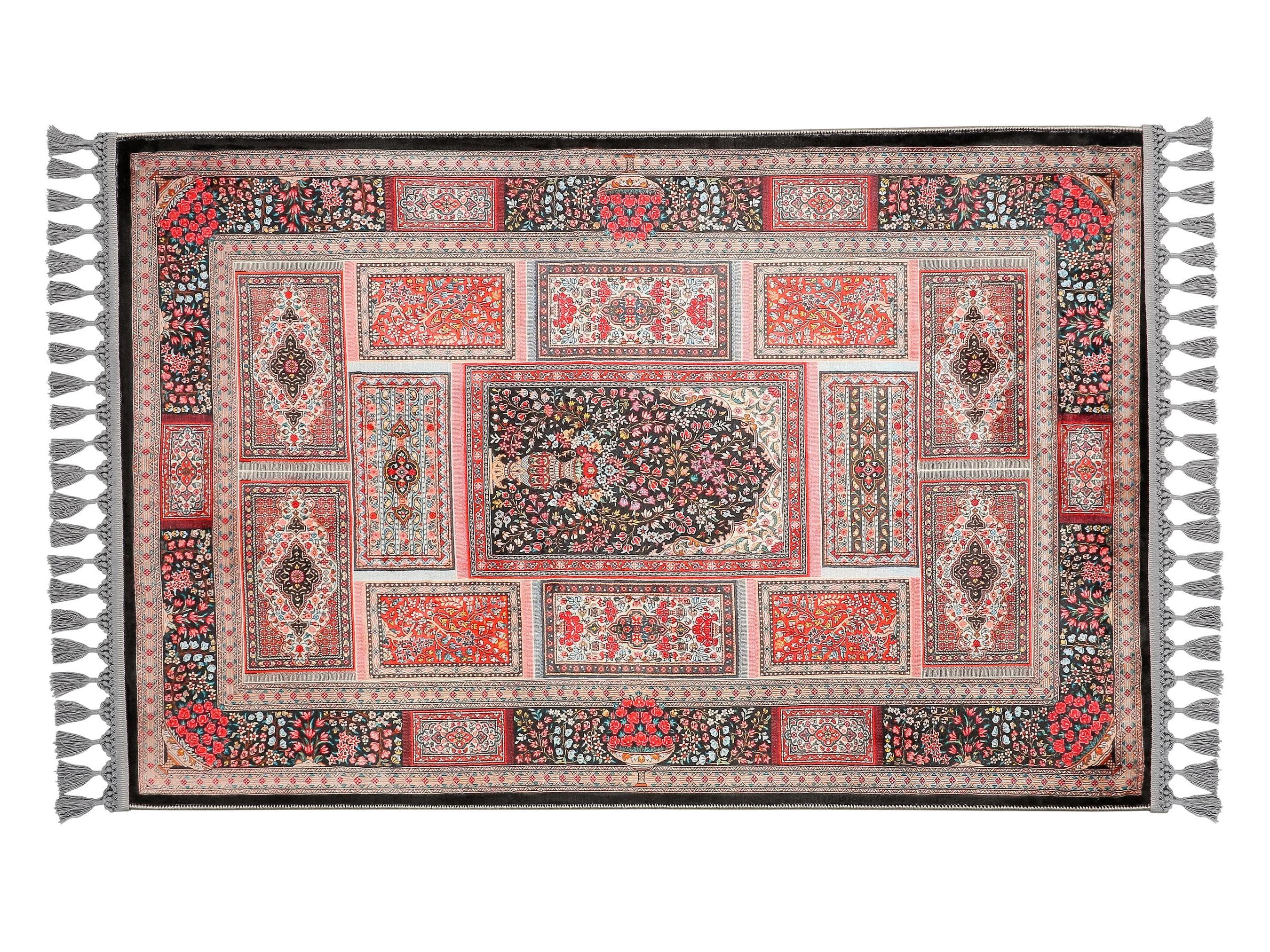 Prayer Mat & Patchwork Prayer Rug: Soft Silky Personalized Muslim Gift Custom Islam - image 3
