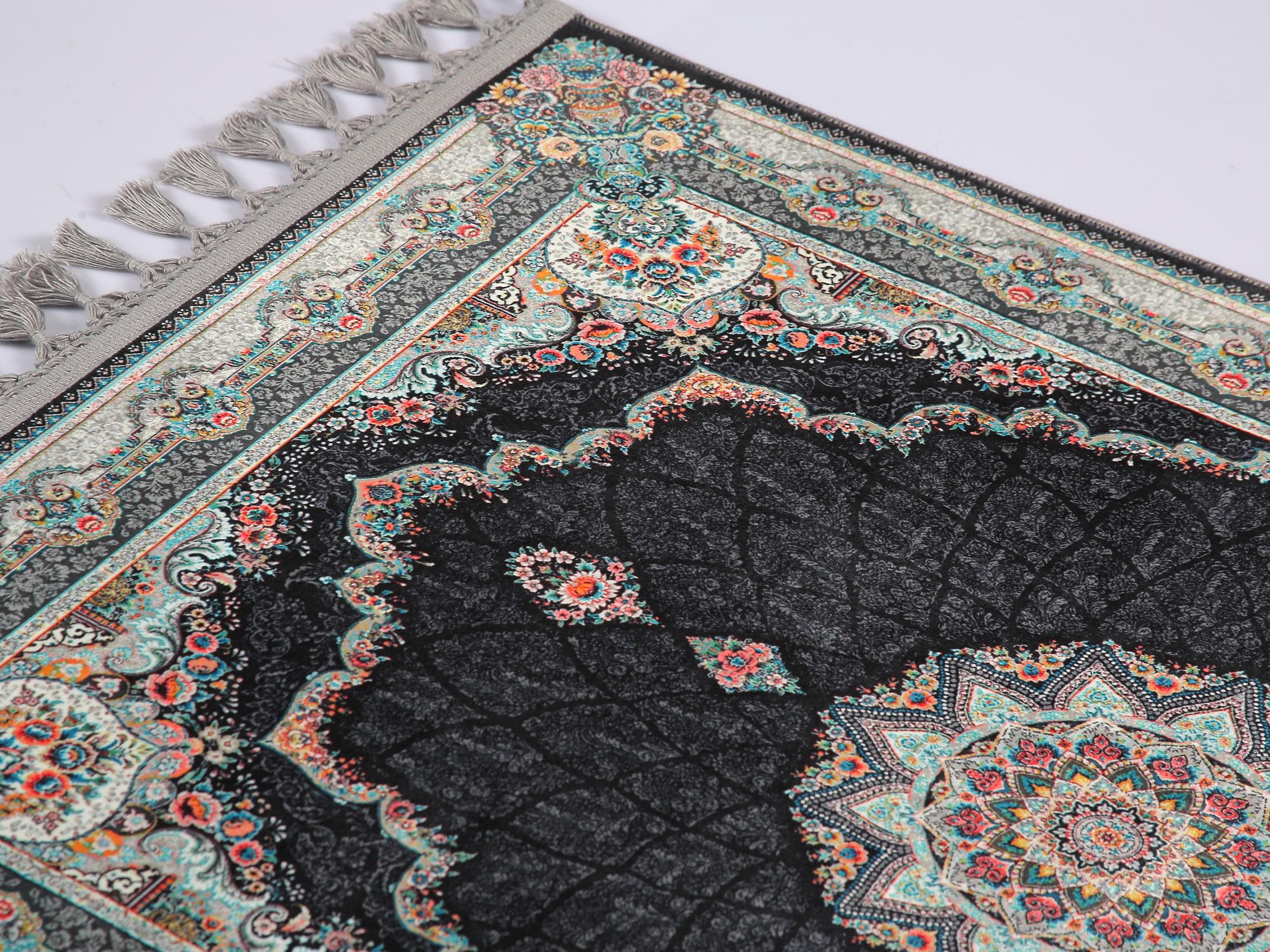 Prayer Mat | Luxury Turkish Bamboo Silk Touch | Personalized Prayer Rug | Islamic Gift - image 5