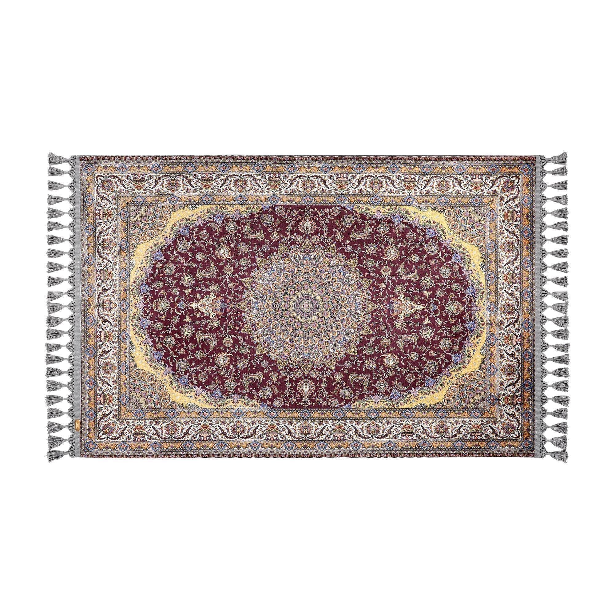 Prayer Mat Red Turkish Prayer Rug Soft Silky Islamic Muslim Gift Gebetsteppich Janamaz Rugs - image 3