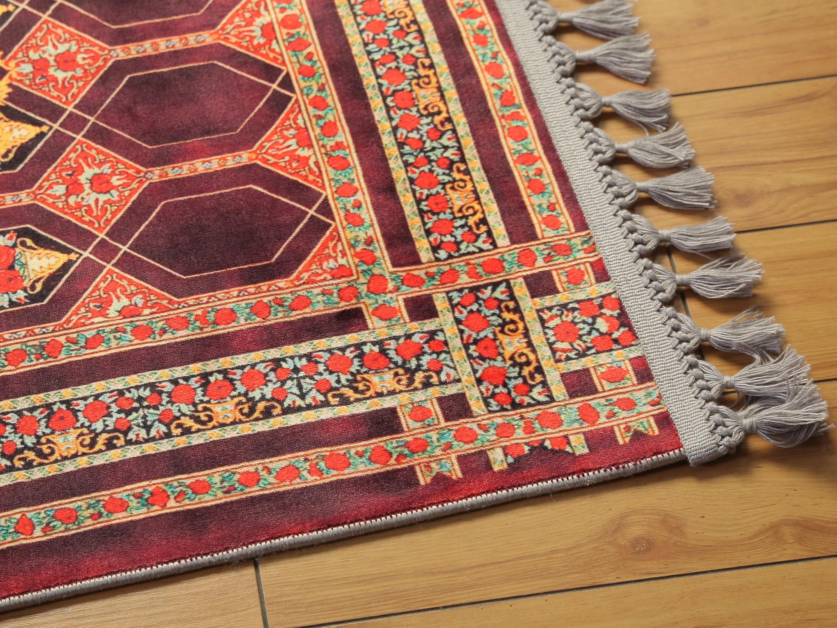Prayer Mat Islamic Soft Silky Muslim Personalized Prayer Rug kids royal sejadah - image 5