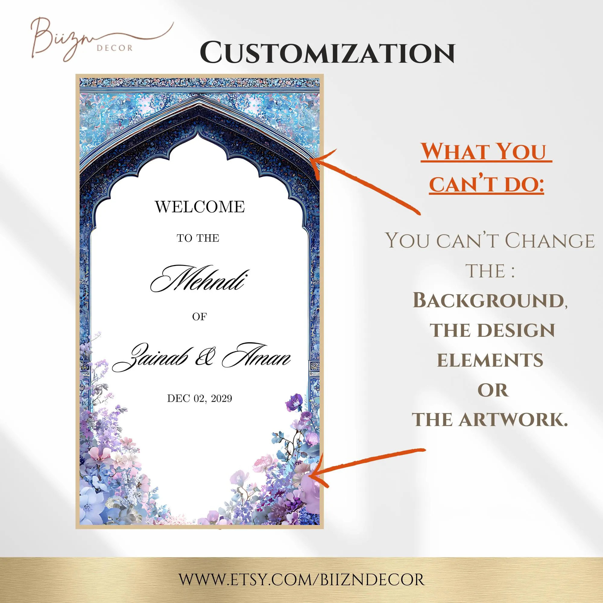 Nikkah Certificate, Nikah Nama Template, Islamic Marriage Contract A4 A3 - image 5