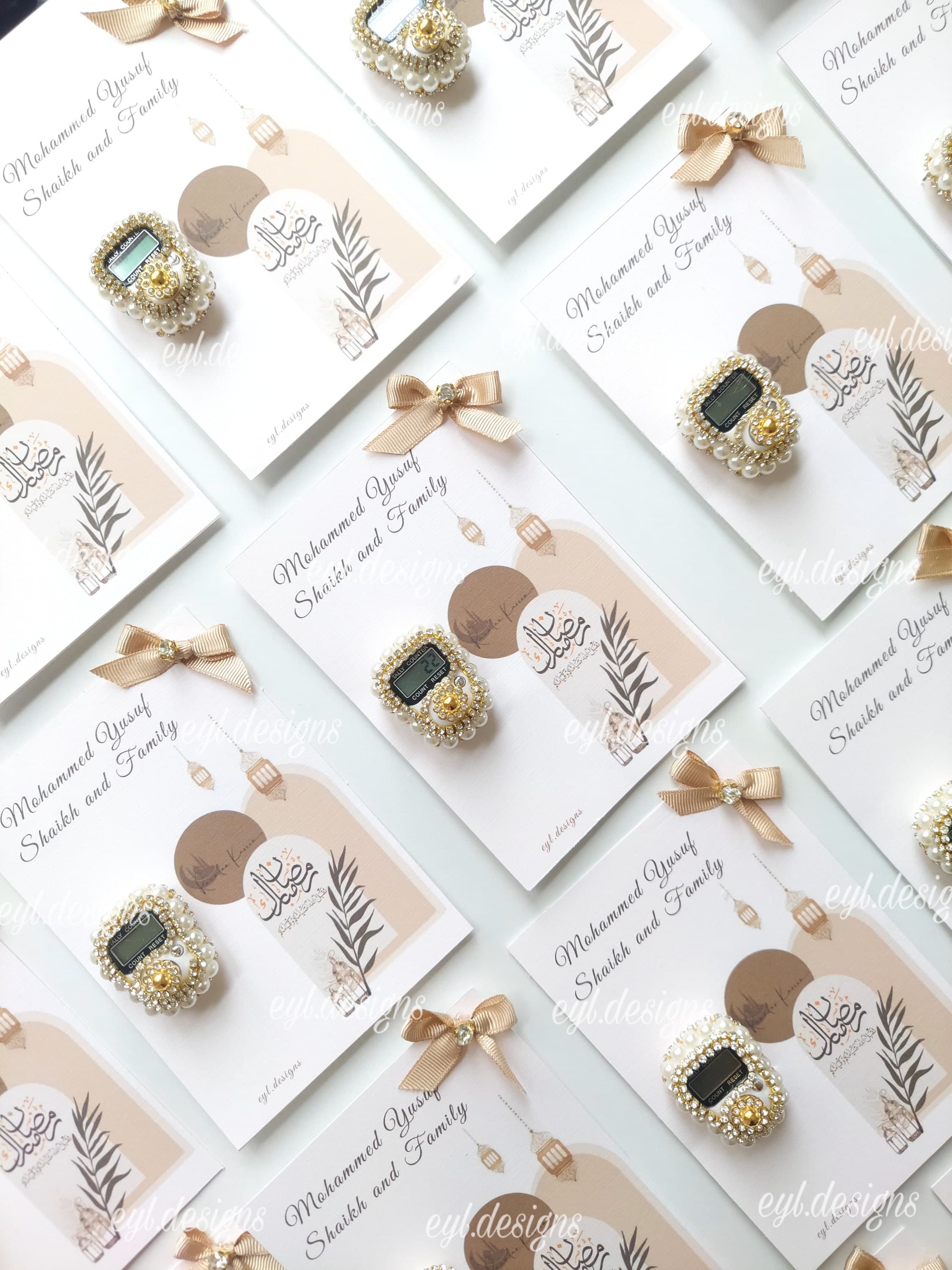 Personalized Islamic Favors, Ramadan Islamic Gift, Wedding Favors, Islamic Gift, Ramadan Gift, Eid Gift,Rosary - image 3