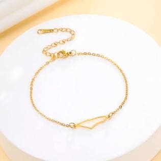 18K Gold Plated Palestine Map Bracelet - image 4