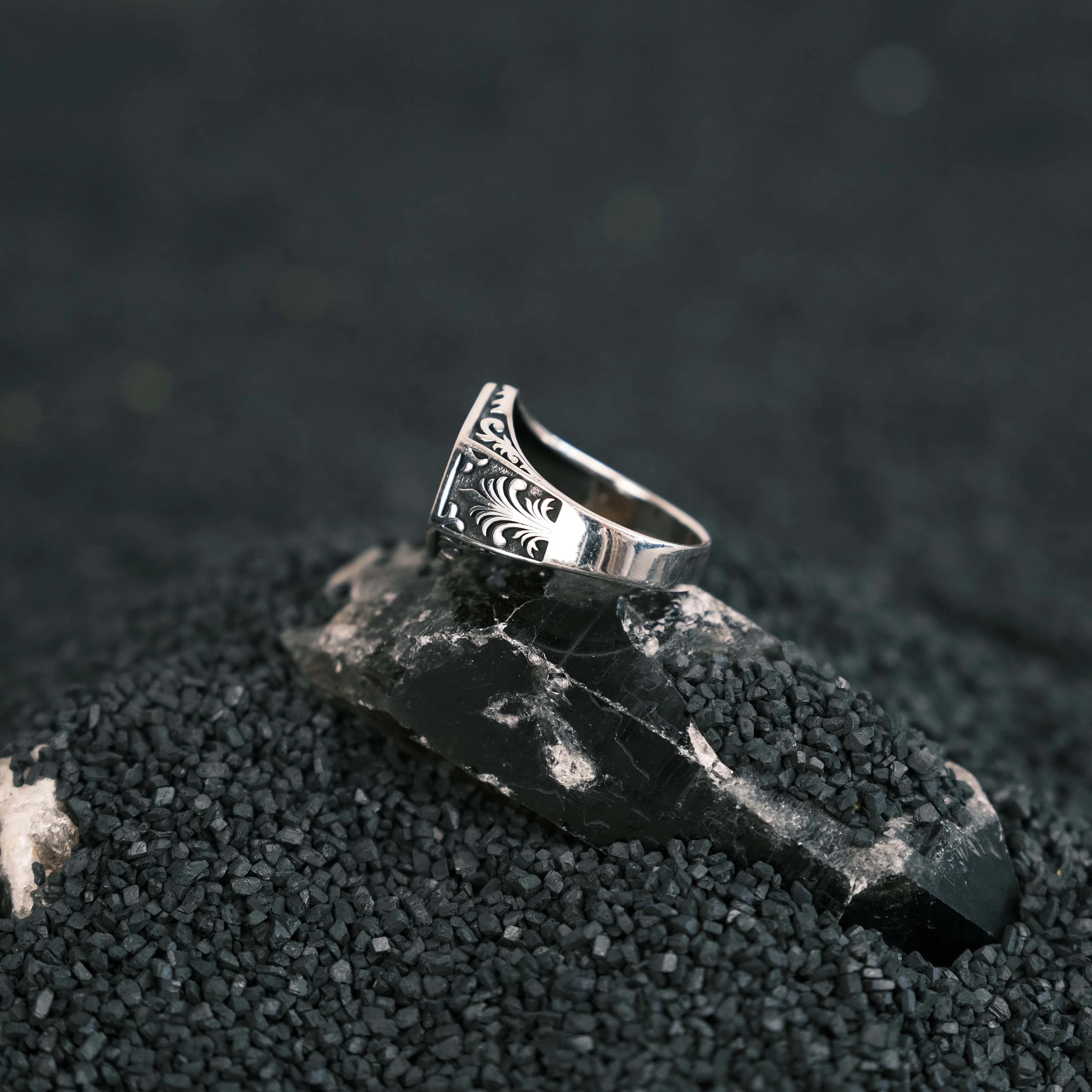 925 Sterling Silver Men's Ring, Unisex Silver Ring, Men's Handmade Ring, Personalized Silver Ring, Valentine's Day Gift Unisex Silver Ring