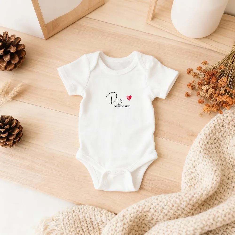 Babybody „Anneanne & Dede oluyorsunuz, Teyze, Amca...“ – hochwertige Geschenkidee zur Schwangerschaftsverkündung | personalisiert zur Geburt - image 4