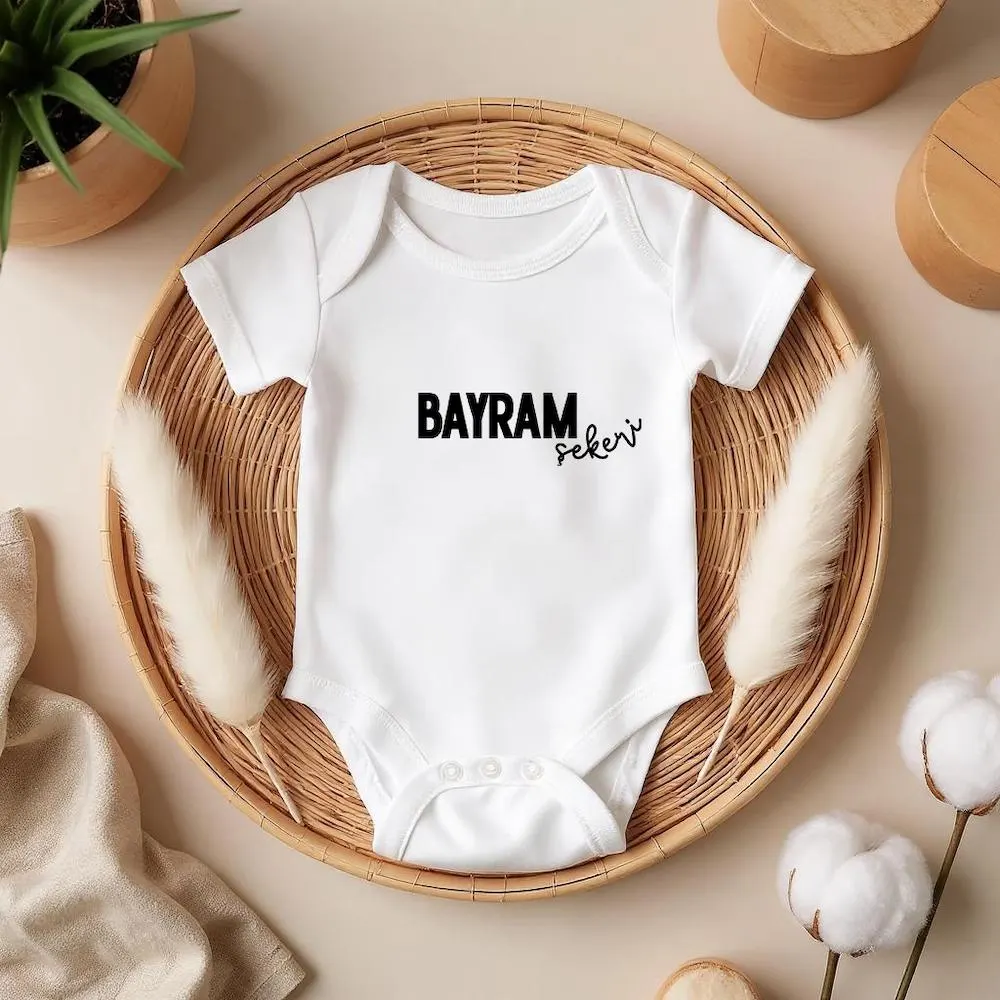 Bayram Şekeri Babybody personalisiert – hochwertige Geschenkidee zur Geburt, Taufe & Geburtstag aus 100% Baumwolle - image 4
