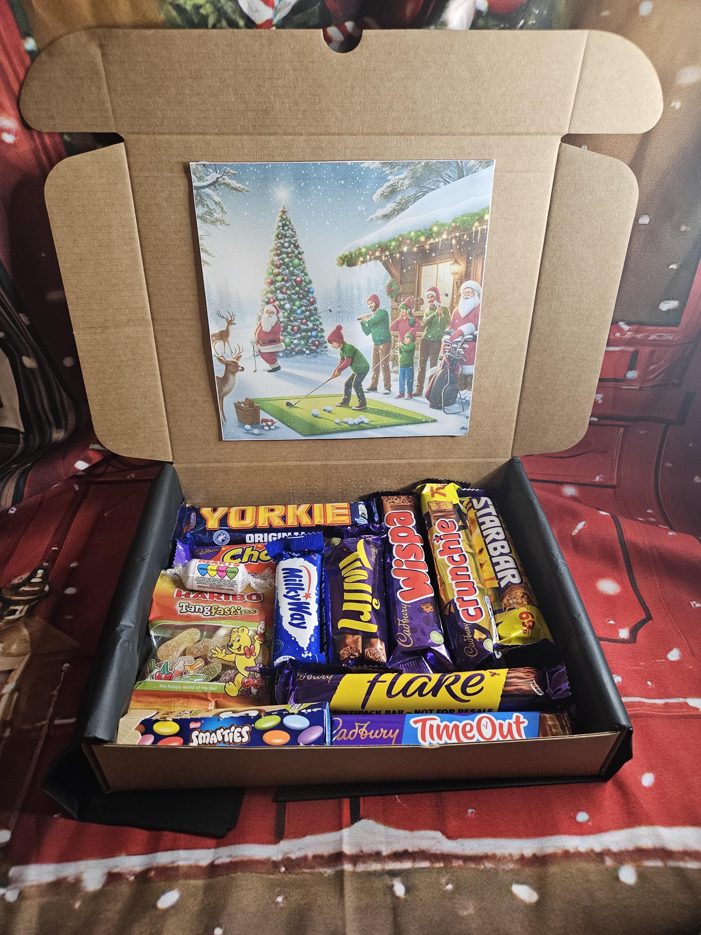 Golf Christmas Selection Box | Christmas Selection Box | Golf Chocolate Gifts | Chocolate Selection box for Golf lovers | Christmas gift