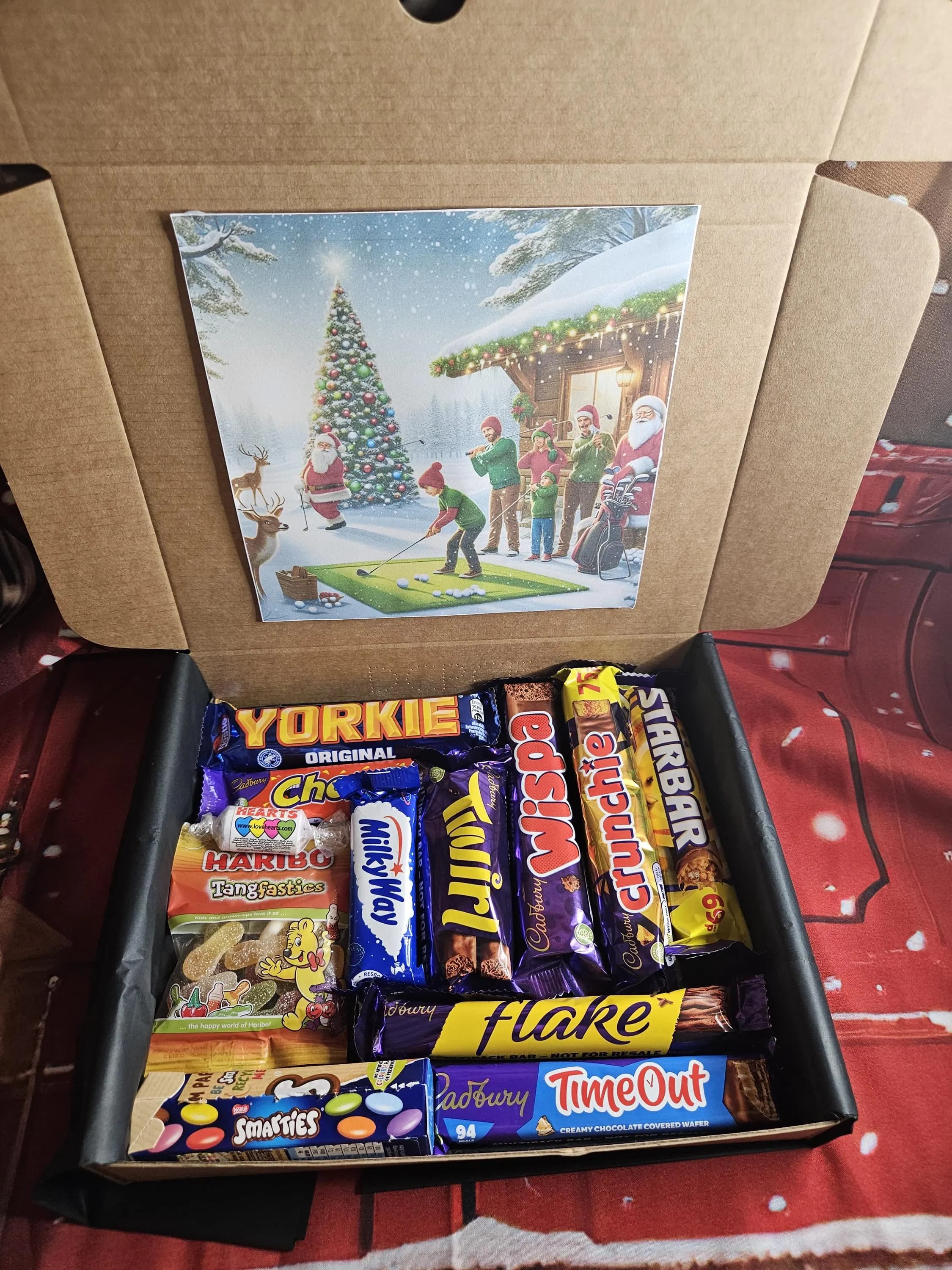 Golf Christmas Selection Box | Christmas Selection Box | Golf Chocolate Gifts | Chocolate Selection box for Golf lovers | Christmas gift - image 3