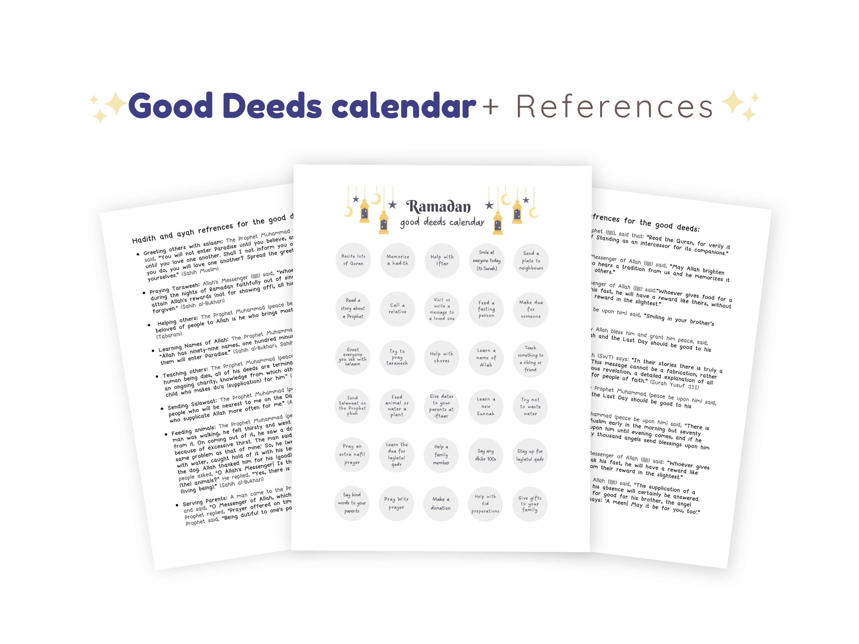 Ramadan Good Deeds Calendar - image 3