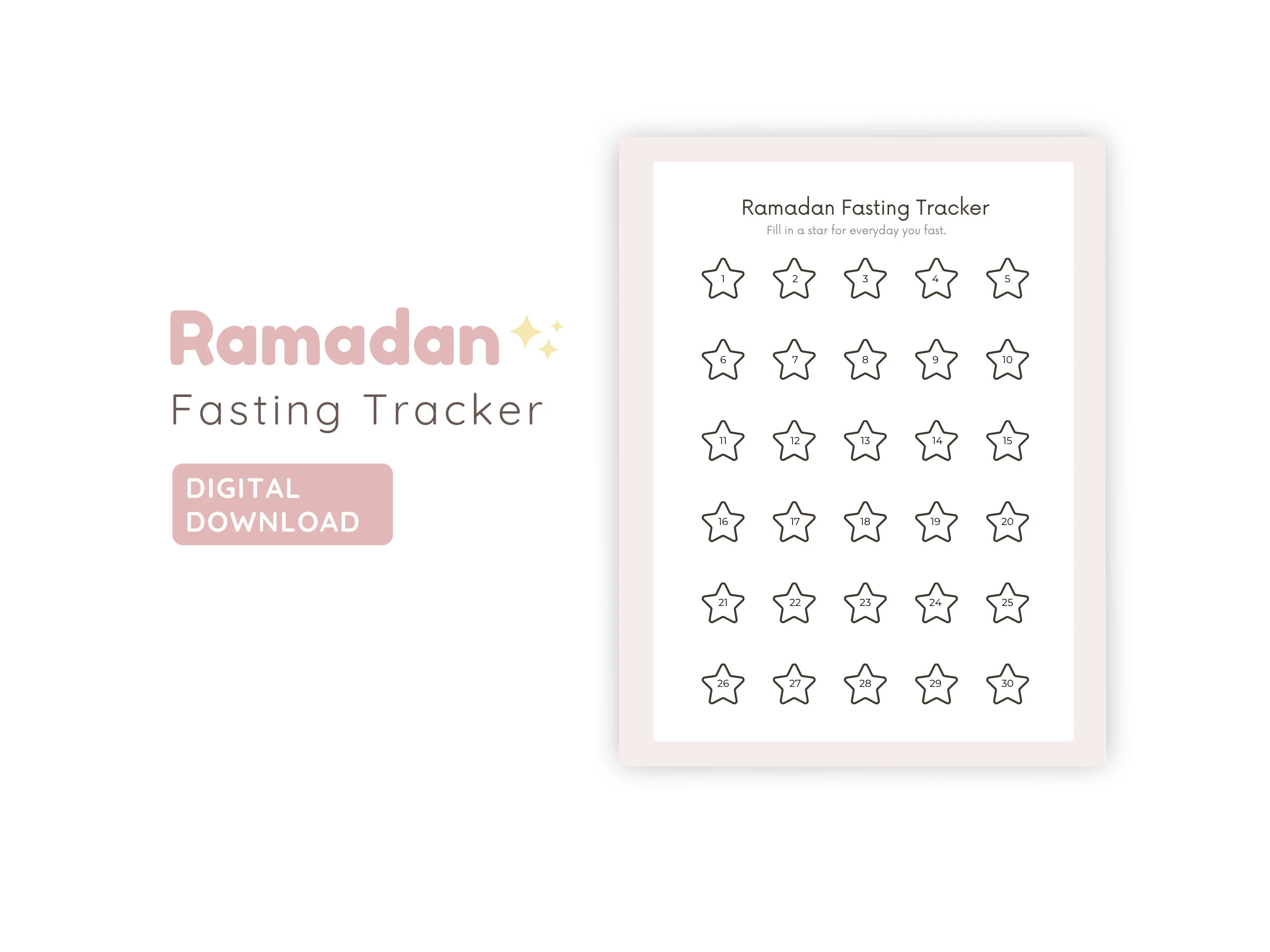 Ramadan Fasting Tracker