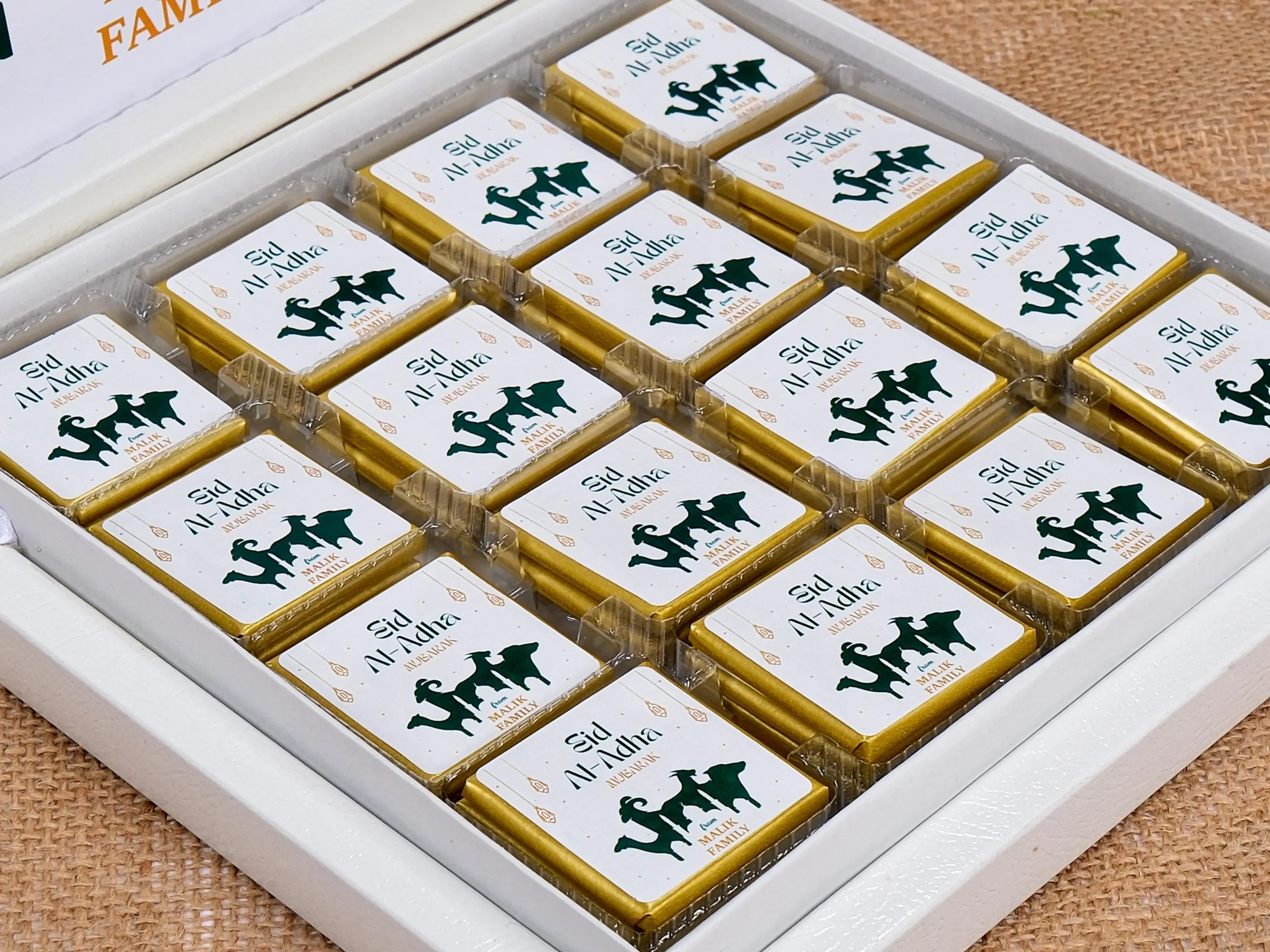 Chocolate Favors Box, Eid Al Adha, Eid Mubarak, Eid Favors for Guest, Hajj Mubarak, Halal Chocolate, Eid Gifts, Umrah Mubarak, Eid Chocolate