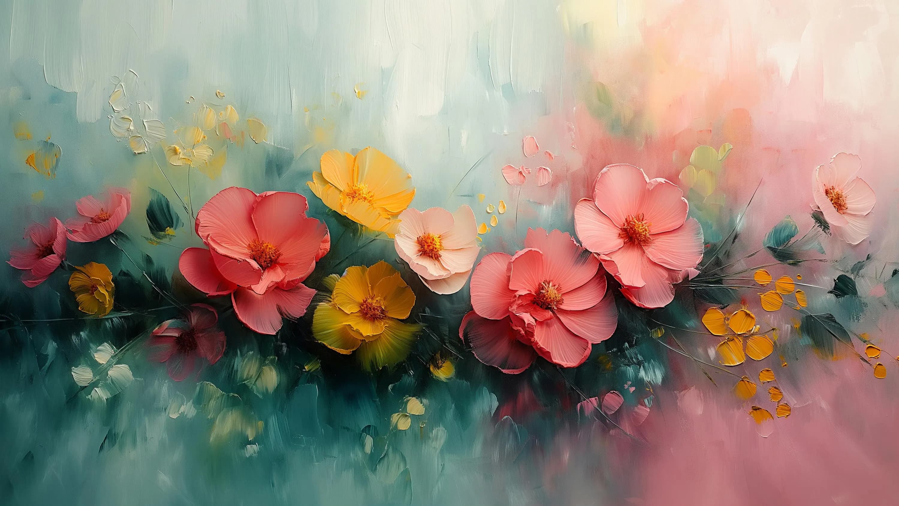 Floral Citrus Abstract Art for Samsung Frame TV (Digital Download) 1 - image 2