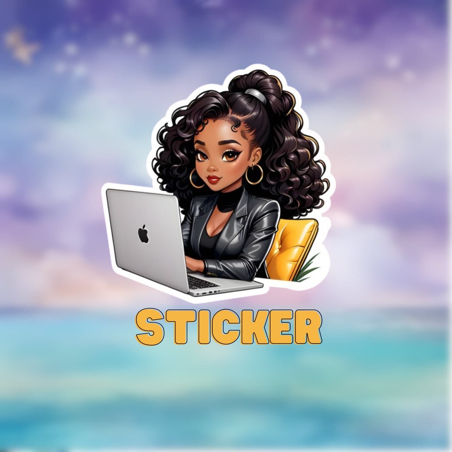Boss Lady Sticker