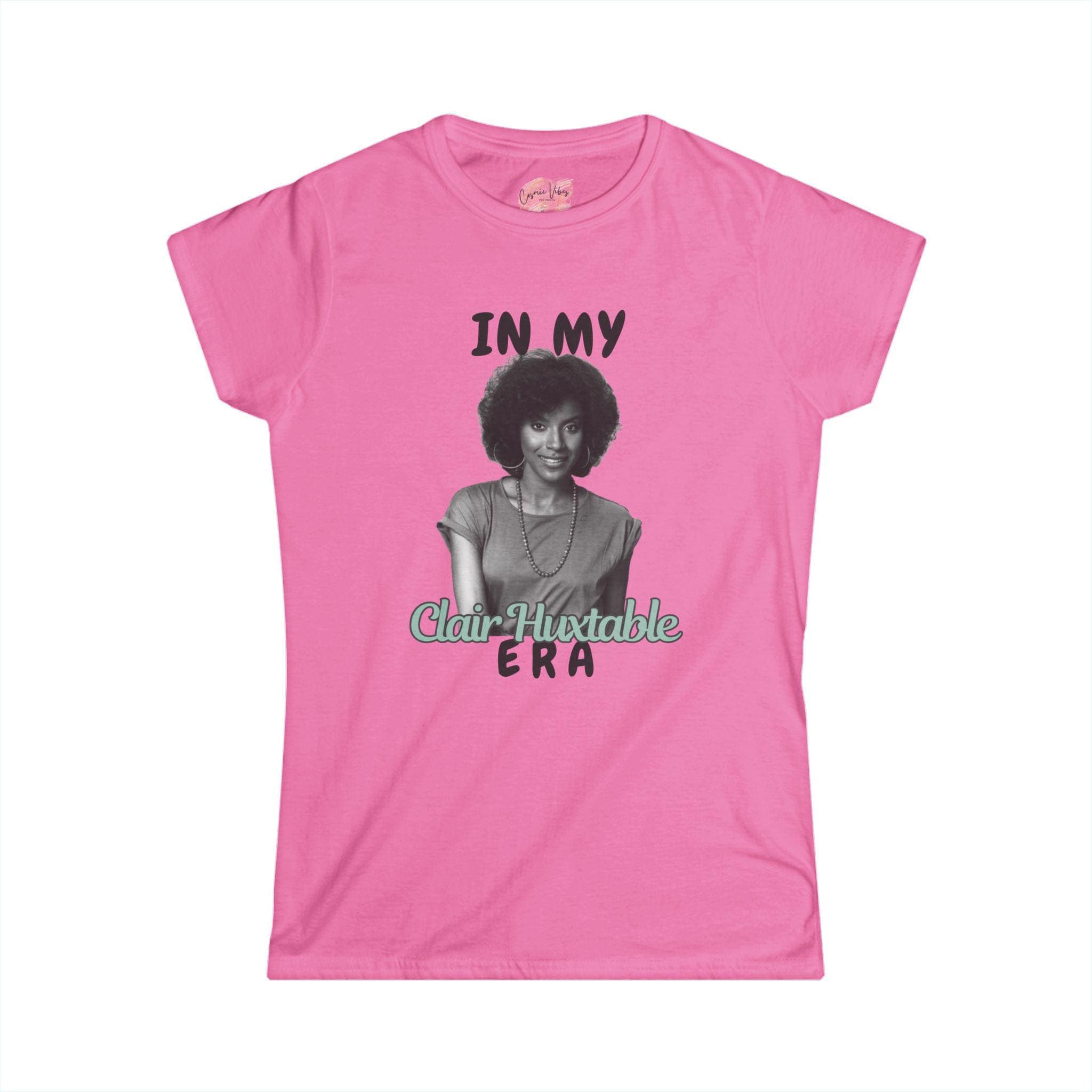In My Clair-Huxtable Era Women's Tee, Vintage Style Graphic Shirt, Cute Gift for Friends, 80s Inspired Apparel, Birthday Gift, Casual Wear - image 4