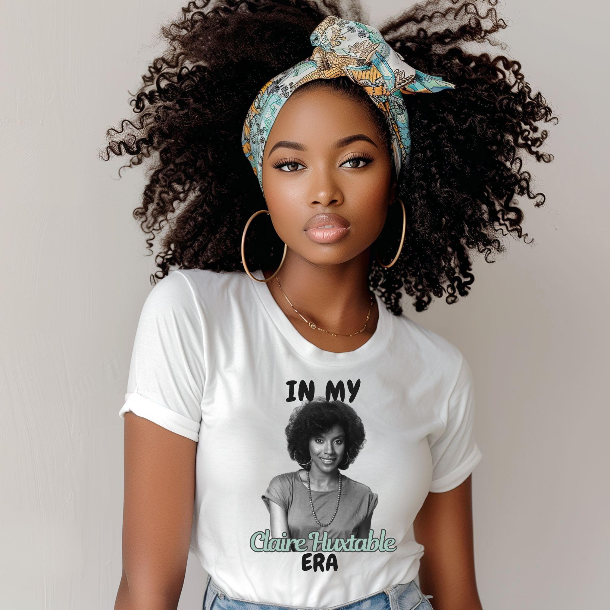 In My Clair-Huxtable Era Women's Tee, Vintage Style Graphic Shirt, Cute Gift for Friends, 80s Inspired Apparel, Birthday Gift, Casual Wear
