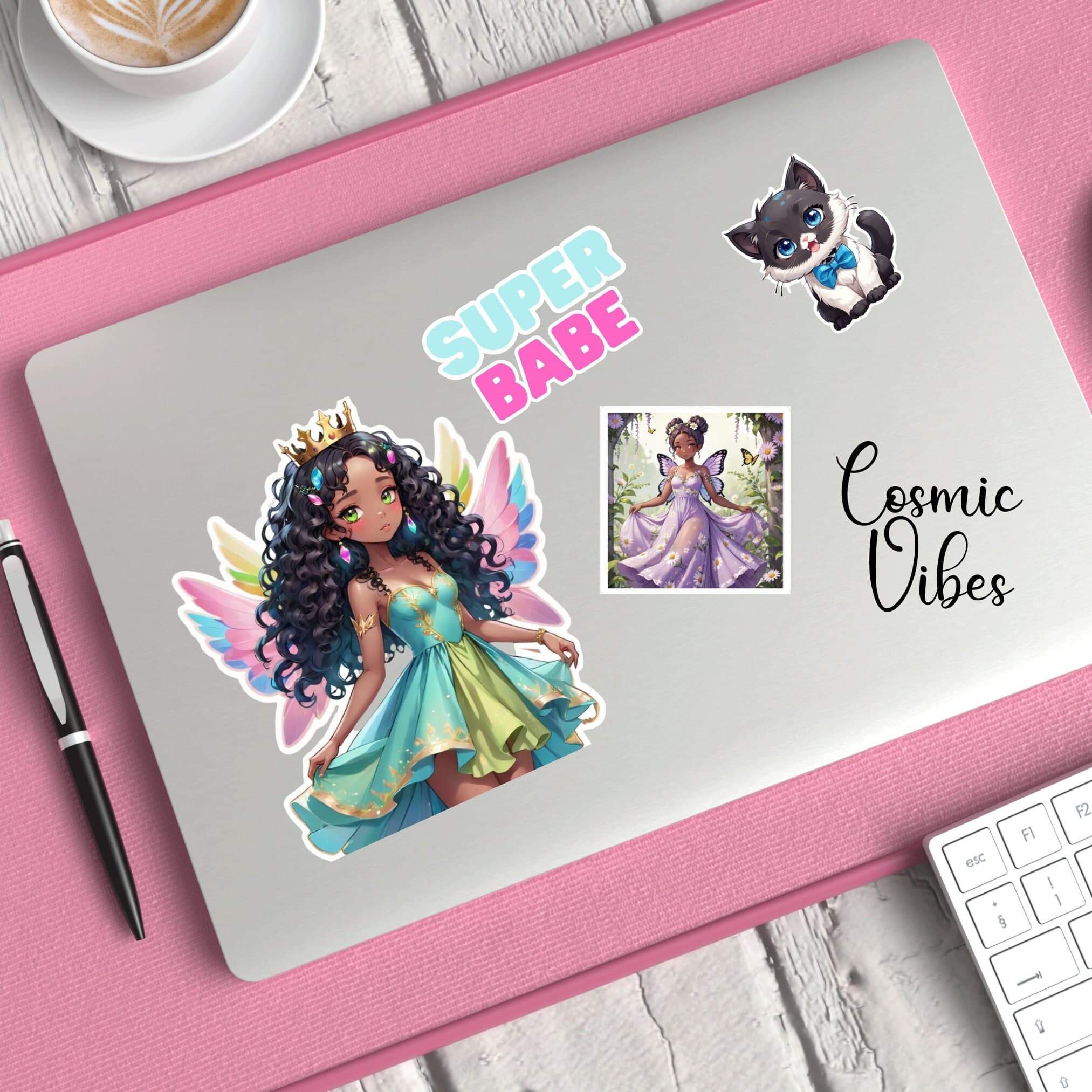 Magical Fairy Sticker for Laptop