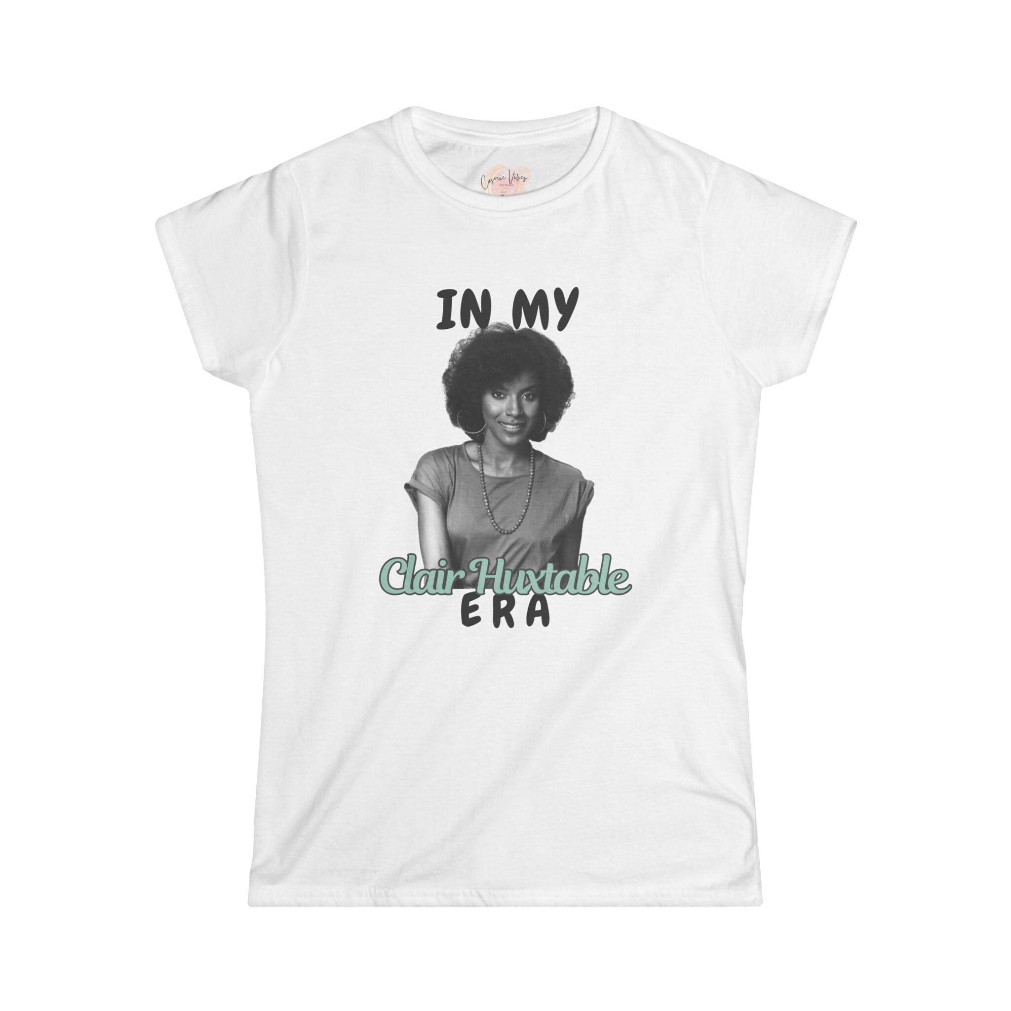 In My Clair-Huxtable Era Women's Tee, Vintage Style Graphic Shirt, Cute Gift for Friends, 80s Inspired Apparel, Birthday Gift, Casual Wear - image 5