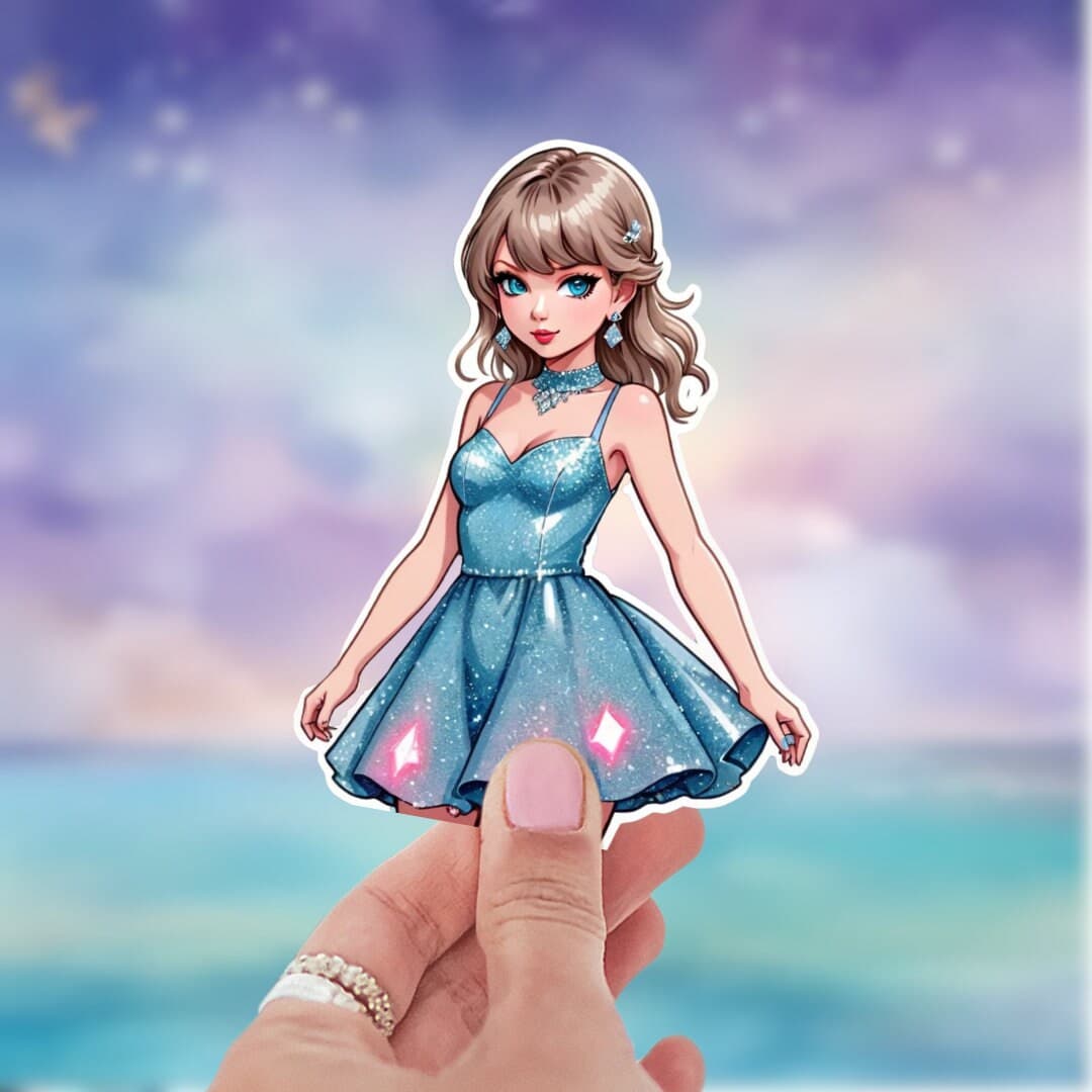Fashionista Doll Vinyl Sticker - Decal for Collectors - image 4