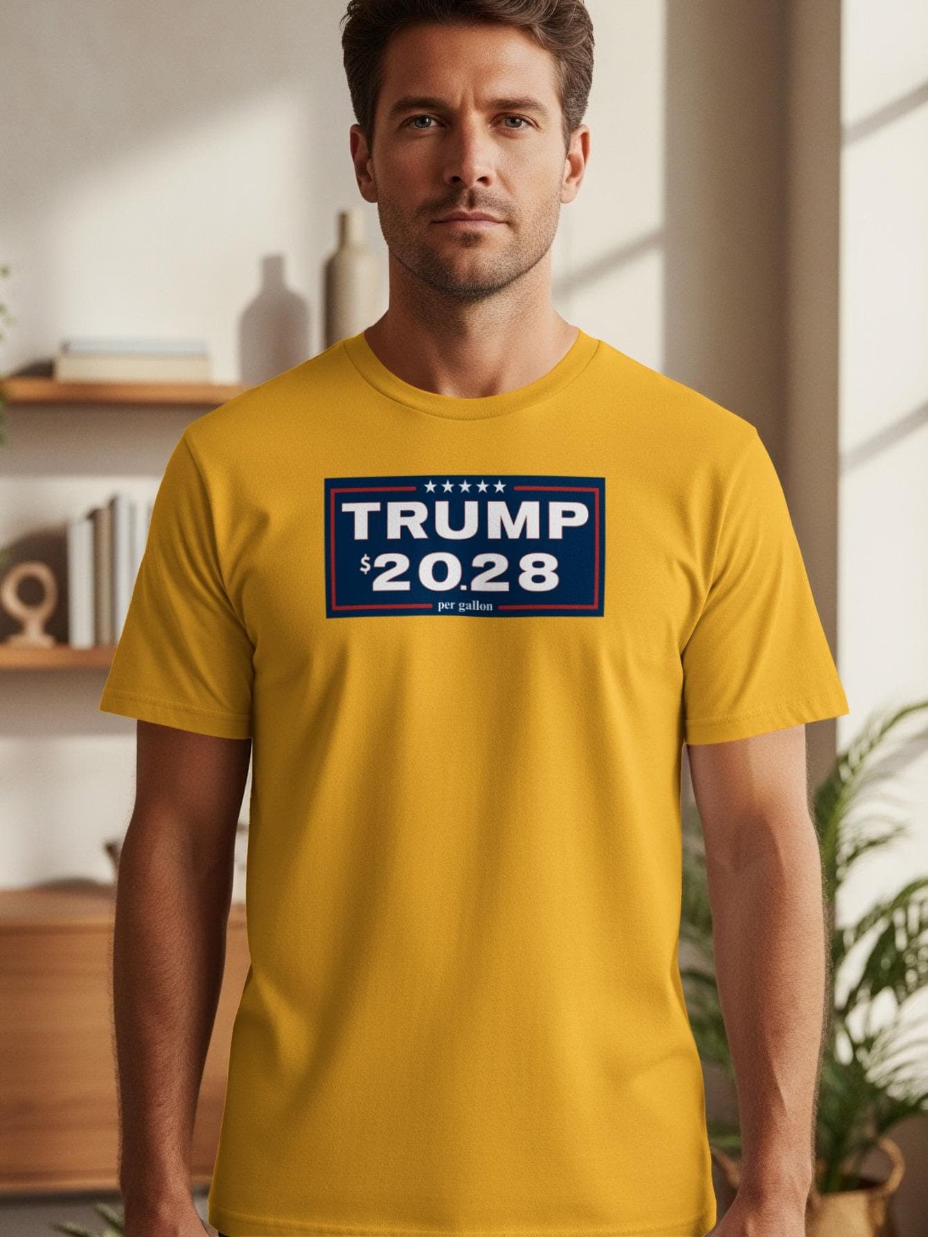 President Trump 20.28(per gallon) Political Humor Shirt Anti Trump Tee High gas prices Are we great yet Felon rapist in chief Anti Maga Gift - image 4