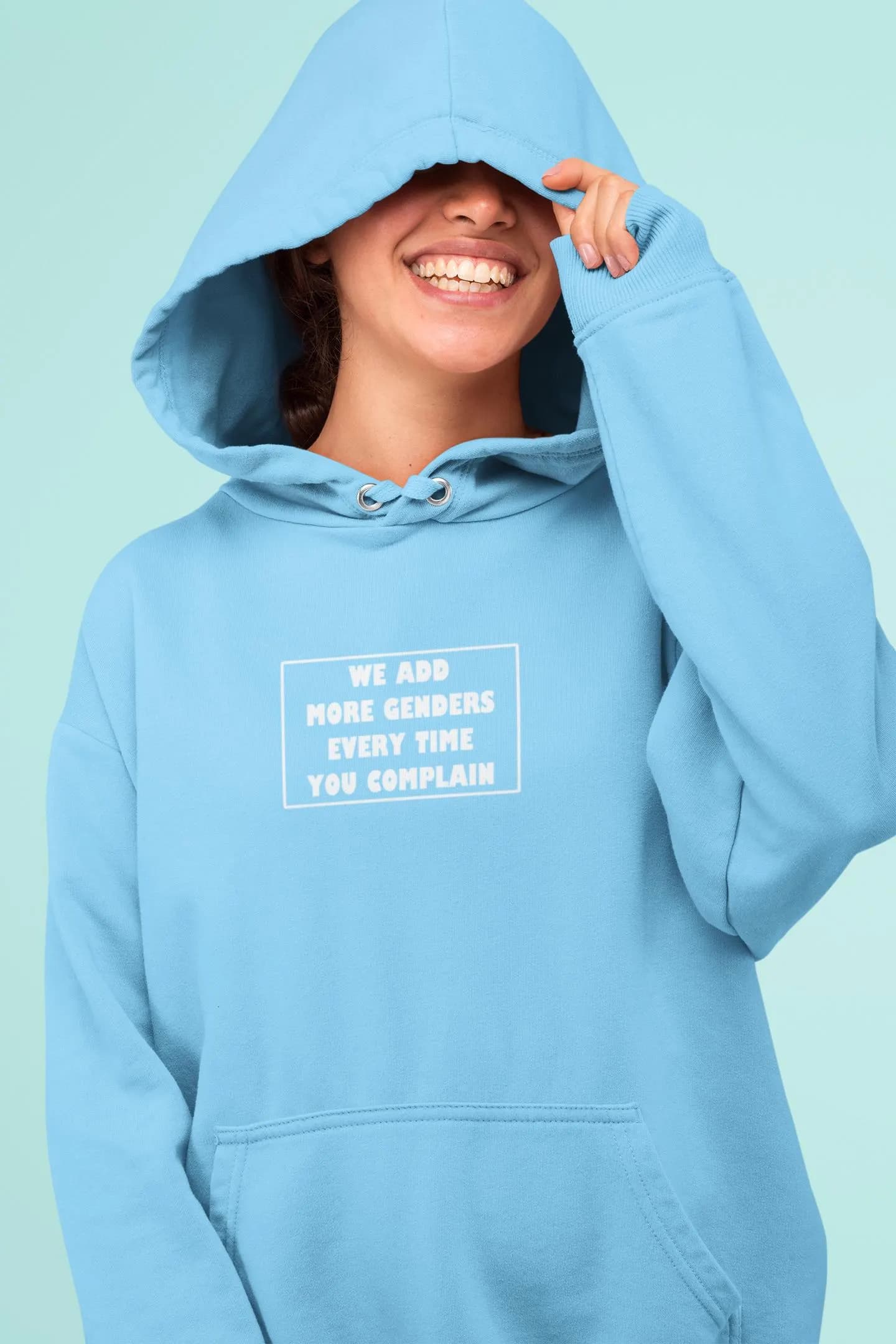 We Add More Genders Every Time You Complain , funny lgbtq gift tee, snarky saying top, perfect for anyone with a little attitude, Gift top