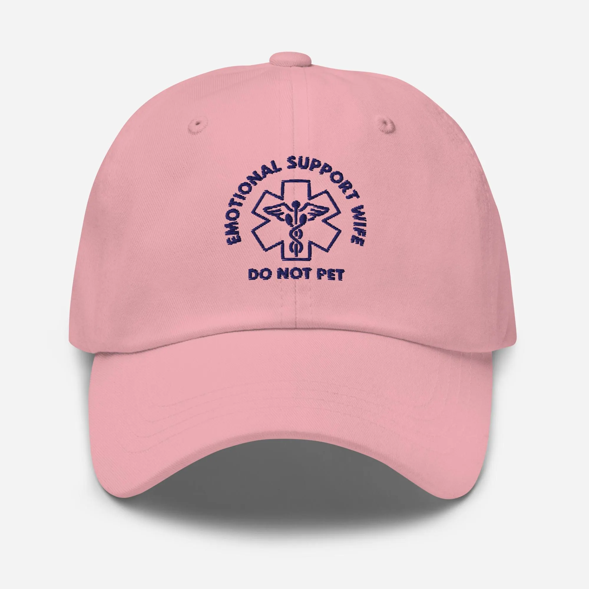 Emotional Support Wife DO NOT PET Gift Hat Fun Embroidered Cap for the love of your life Hands off spouse Hat. Funny Silly Service Animal - image 4