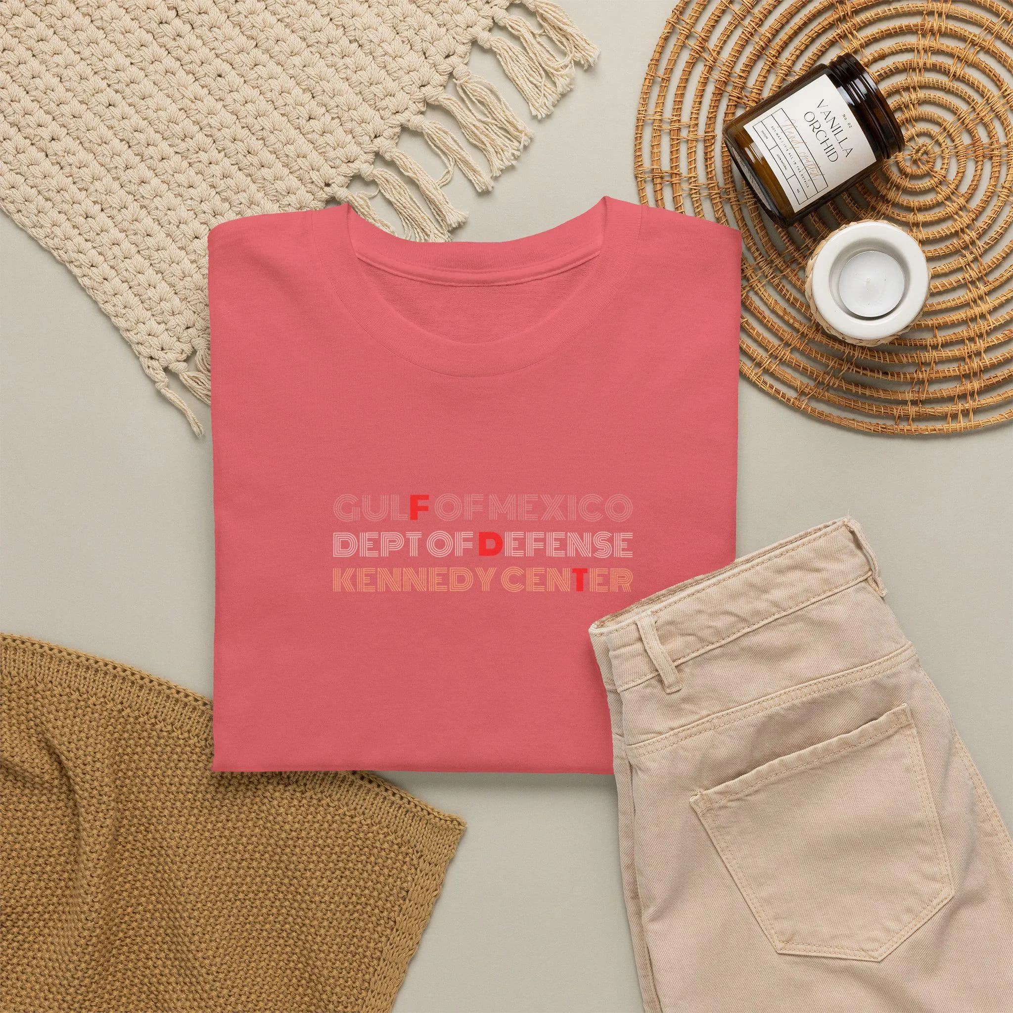 Retro FDT gulf oF mexico dept of Defense kennedy cenTer Subtle Shirt Political Humor 2028 midterm vote anti-trump anti-maga democrat liberal - image 4