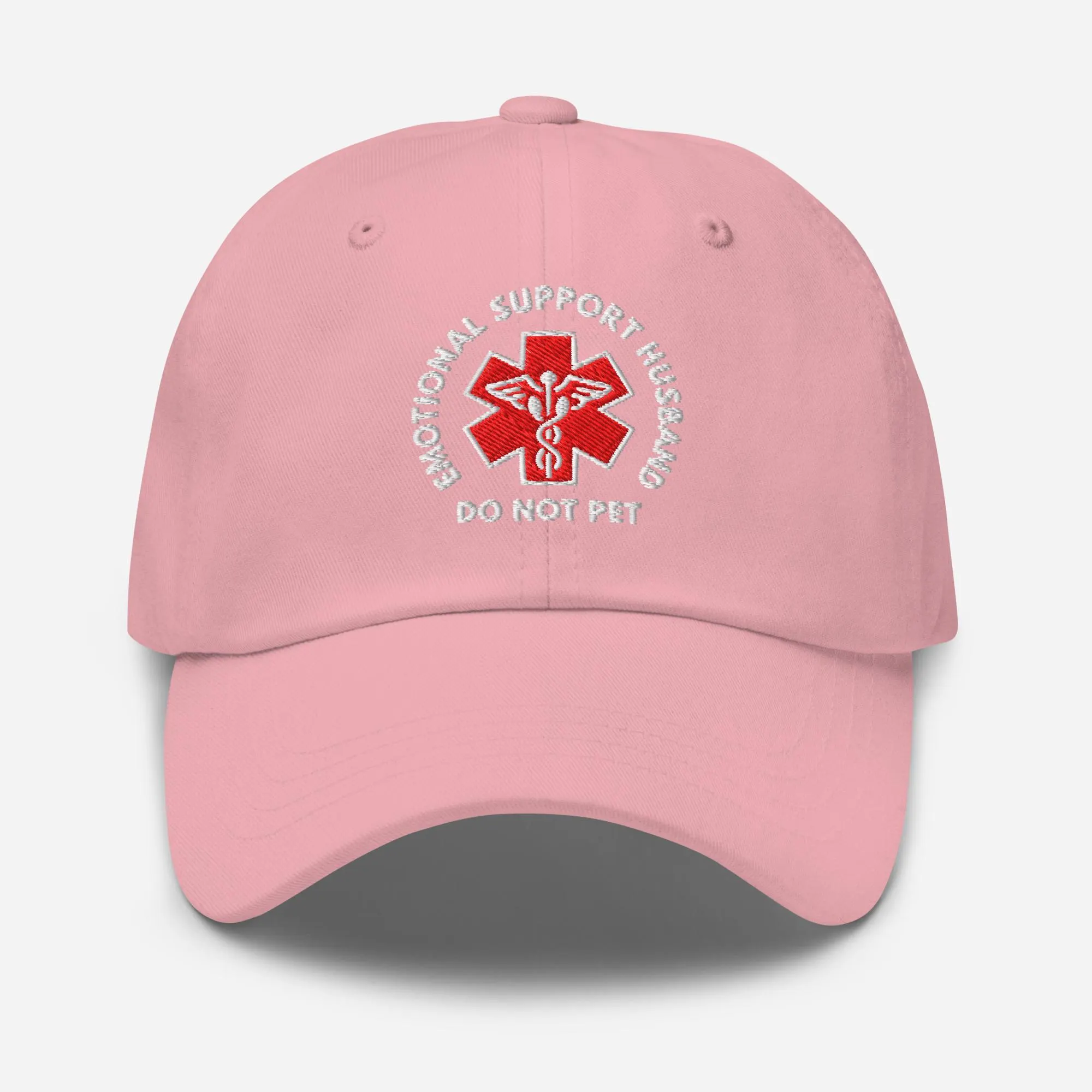 Embroidered Emotional Support Husband DO NOT PET Gift Hat Fun Cap for the love of your life Hands off spouse apparel Funny Silly don't touch - image 4